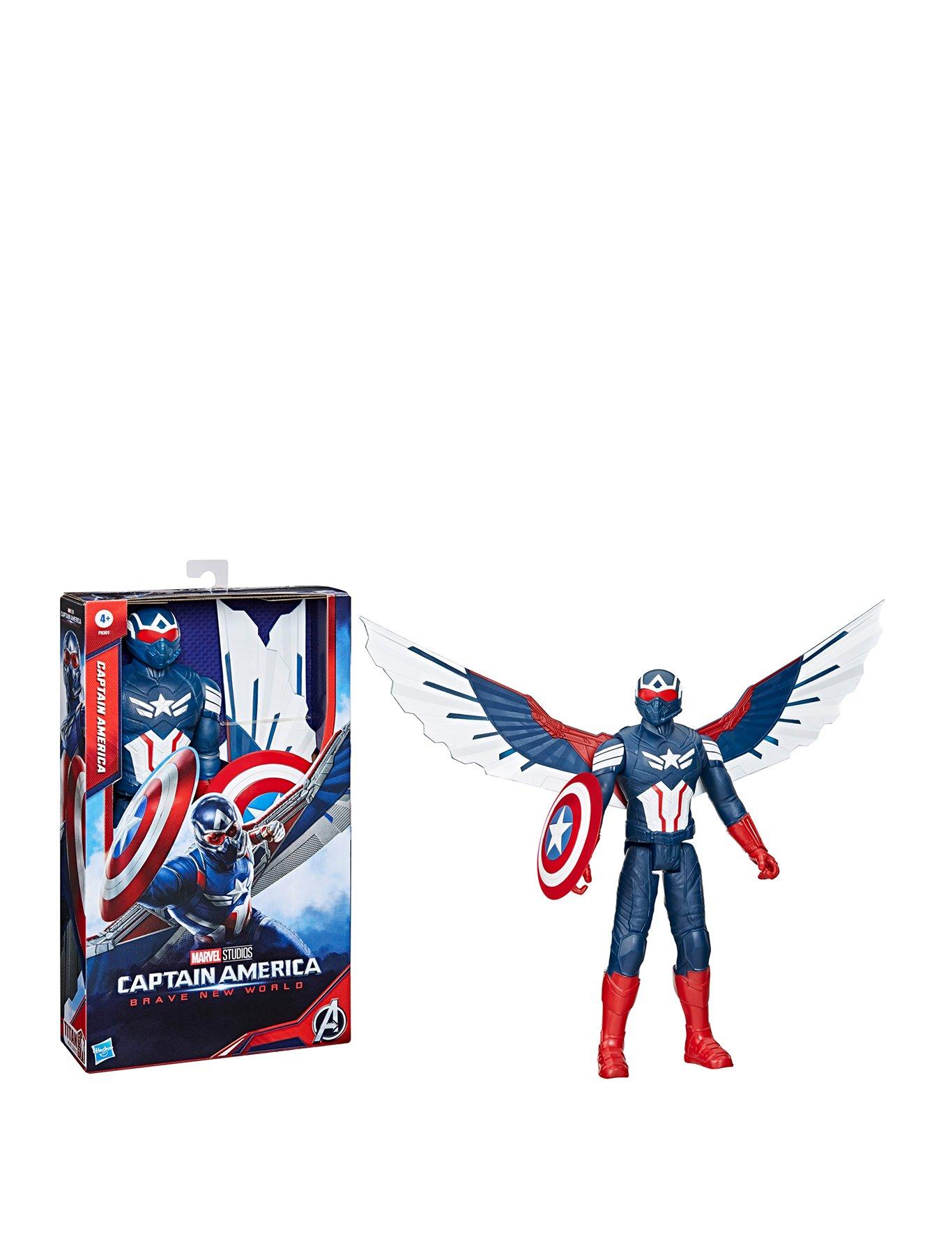 Marvel Studios Captain America Brave New World, Titan Hero Series Deluxe Captain America