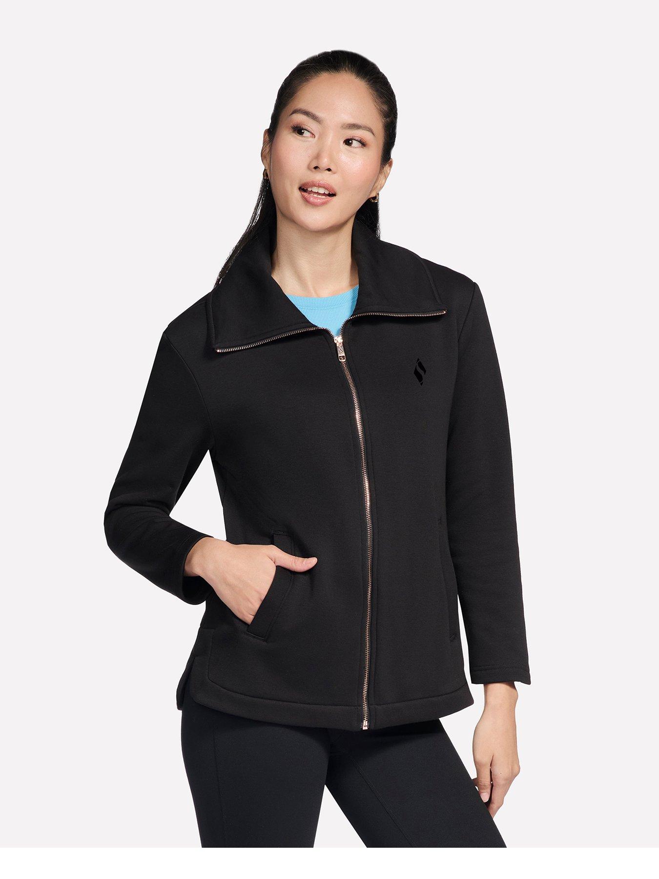 Skechers Go Snuggle Full Zip Jacket - Black