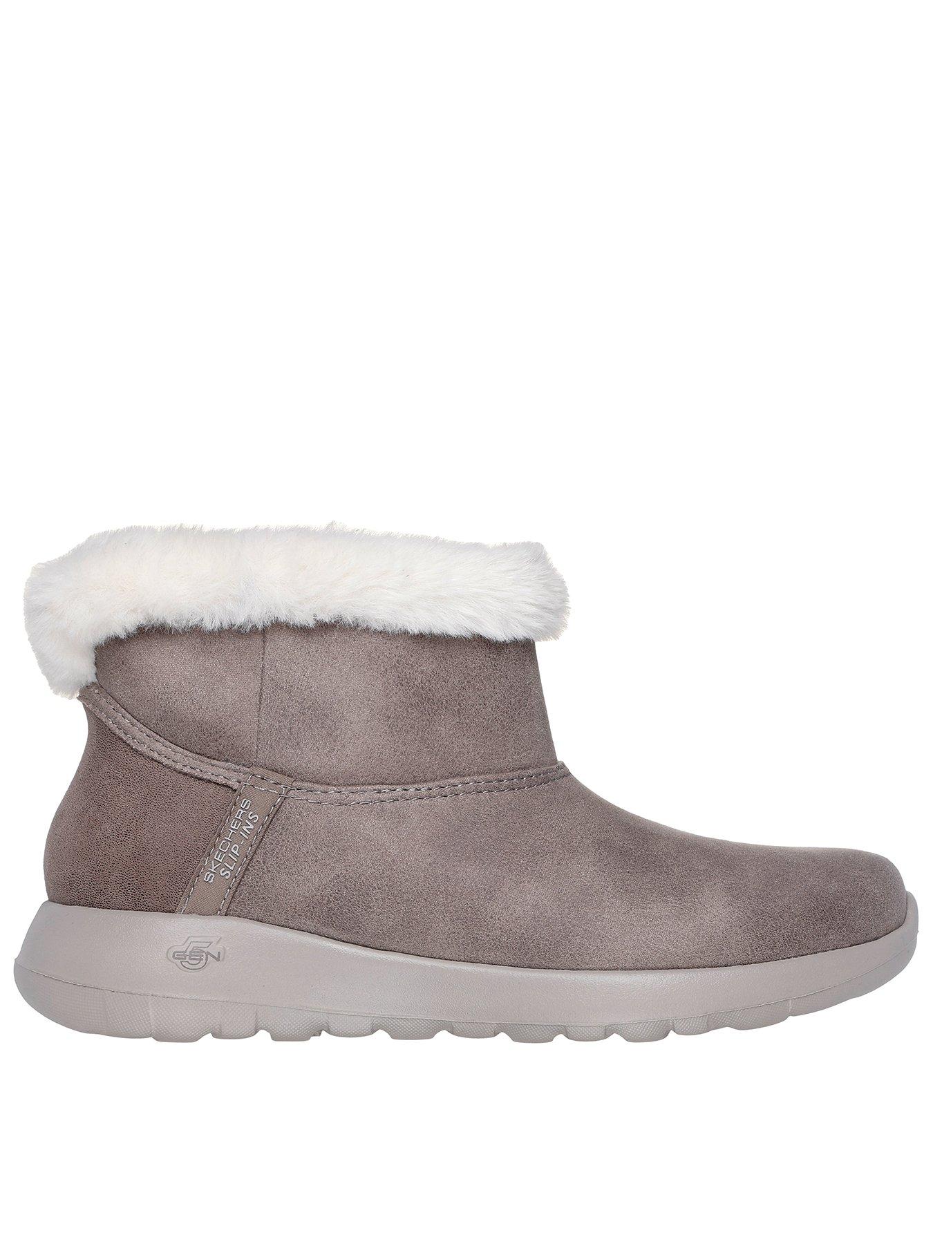 Skechers Slip-ins Perform Tex Chugga Boot W/ Faux Fur