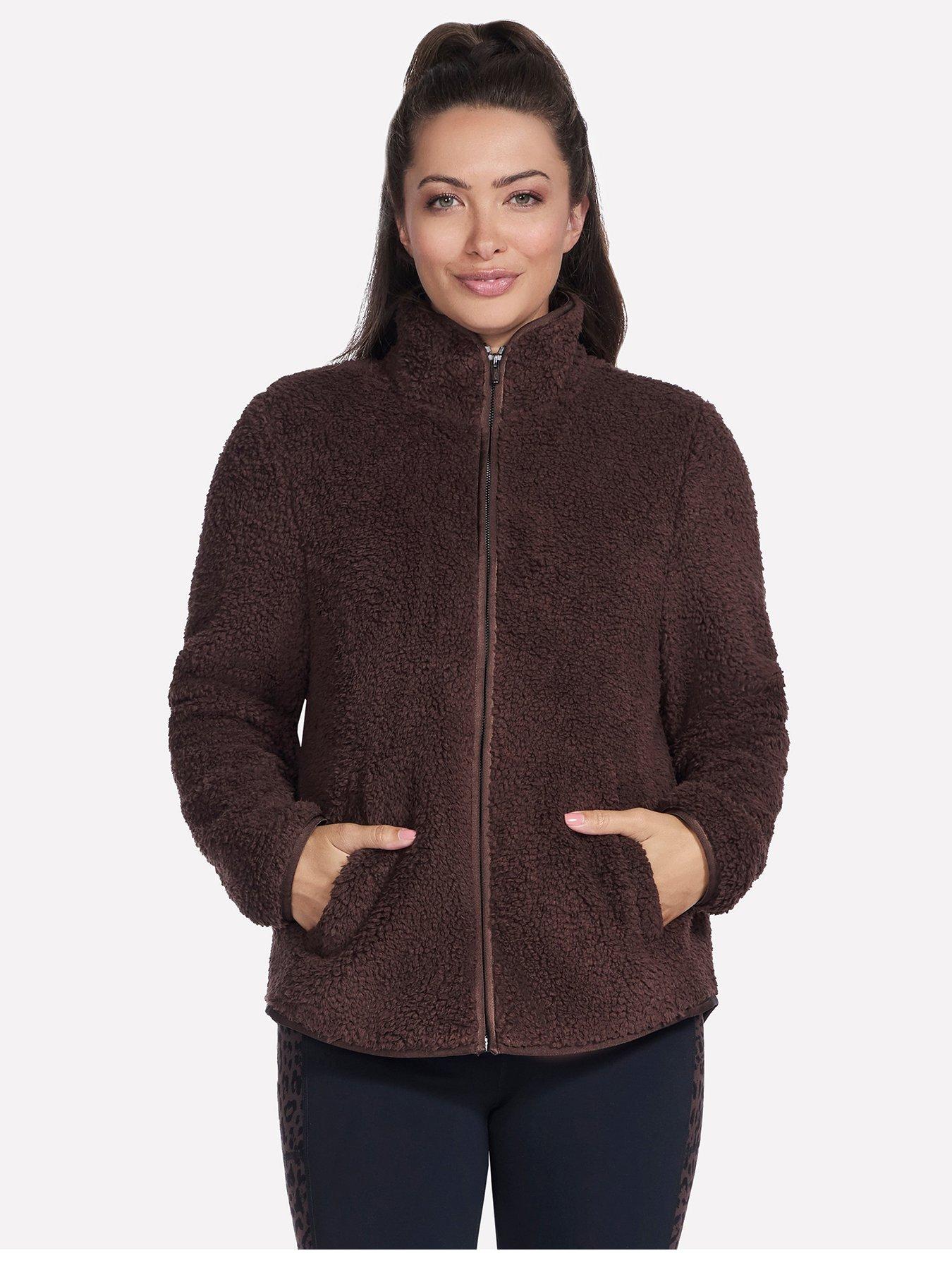 undefined Skech Sherpa Jacket - Coffee