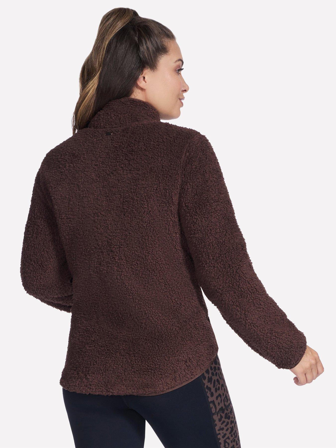 Image 3 of 4 of Skechers Skech Sherpa Jacket - Brown