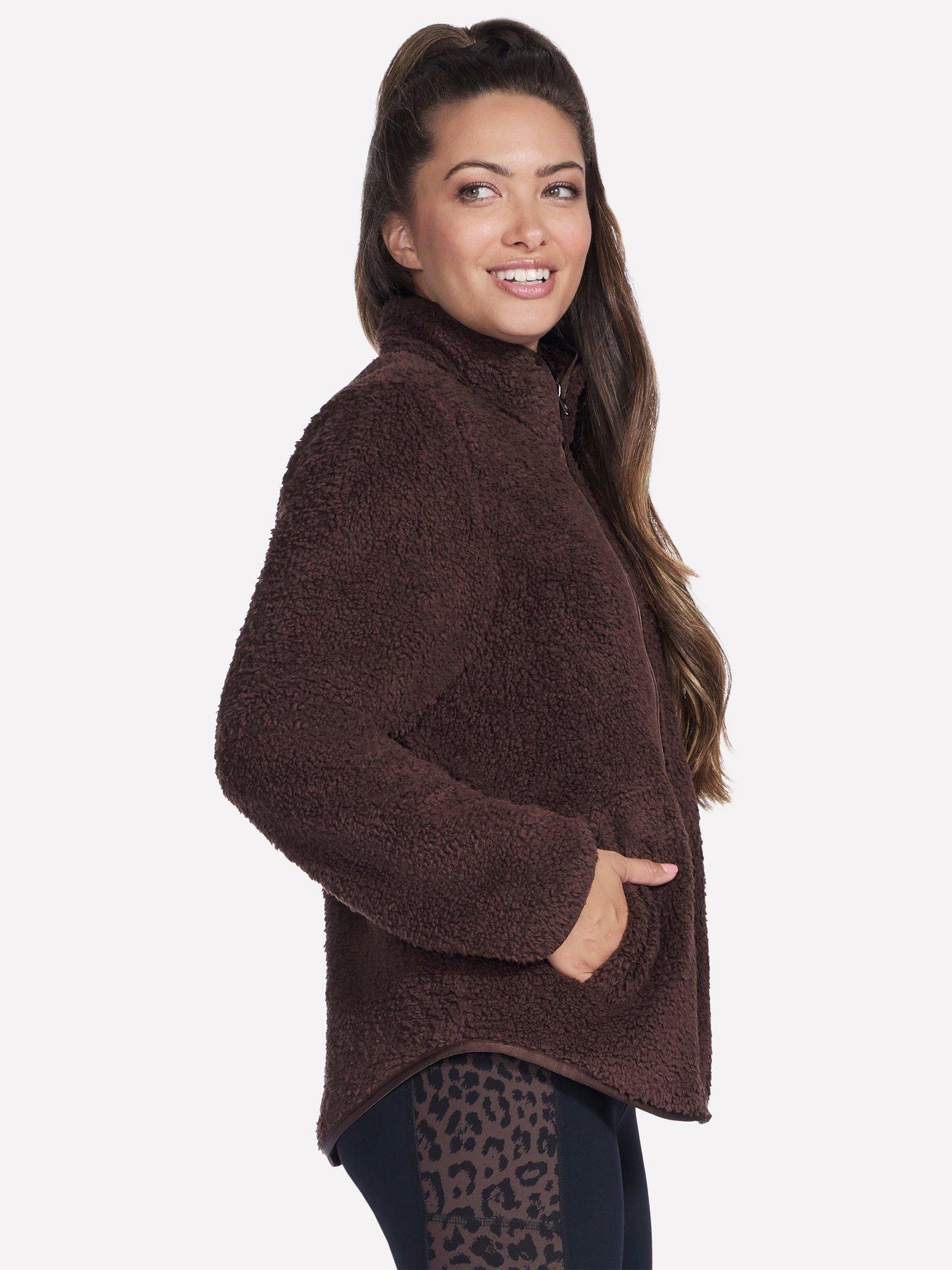 Image 4 of 4 of Skechers Skech Sherpa Jacket - Brown