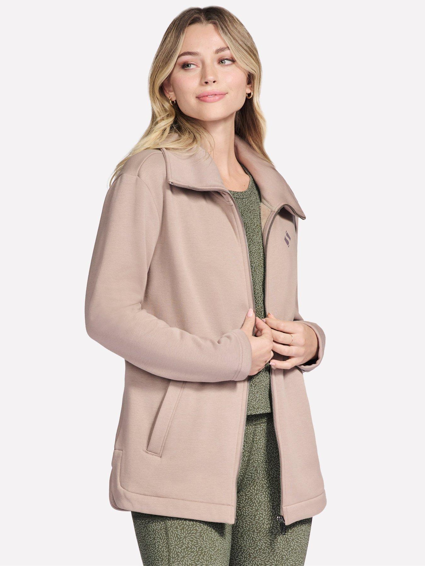 Image 4 of 4 of Skechers Go Snuggle Full Zip Jacket - Beige