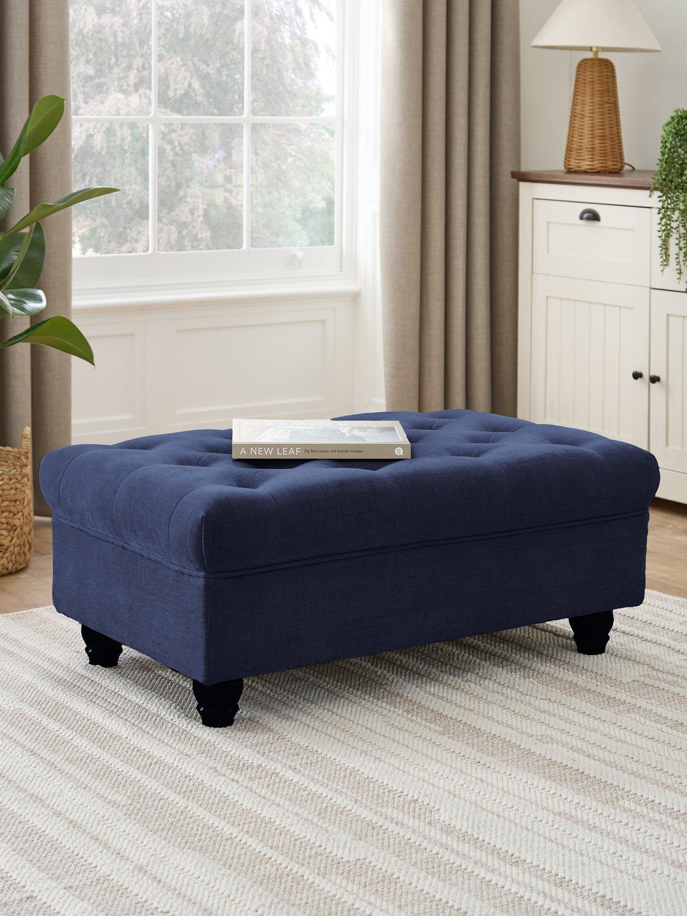 undefined Windsor Fabric Footstool - FSC® Certified