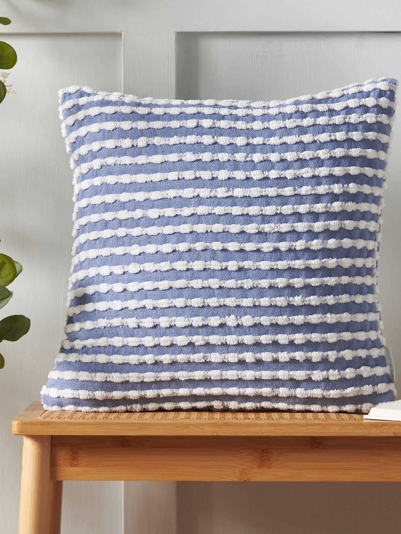 Catherine Lansfield Stab Stitch Cushion