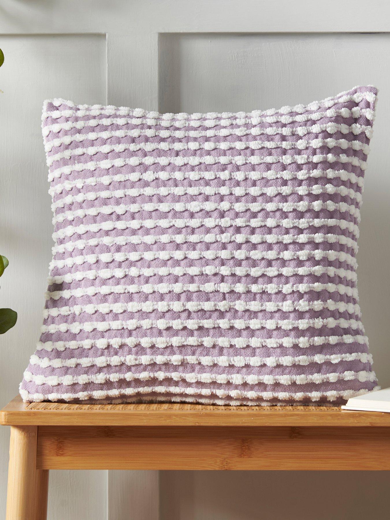 Catherine Lansfield Stab Stitch Cushion