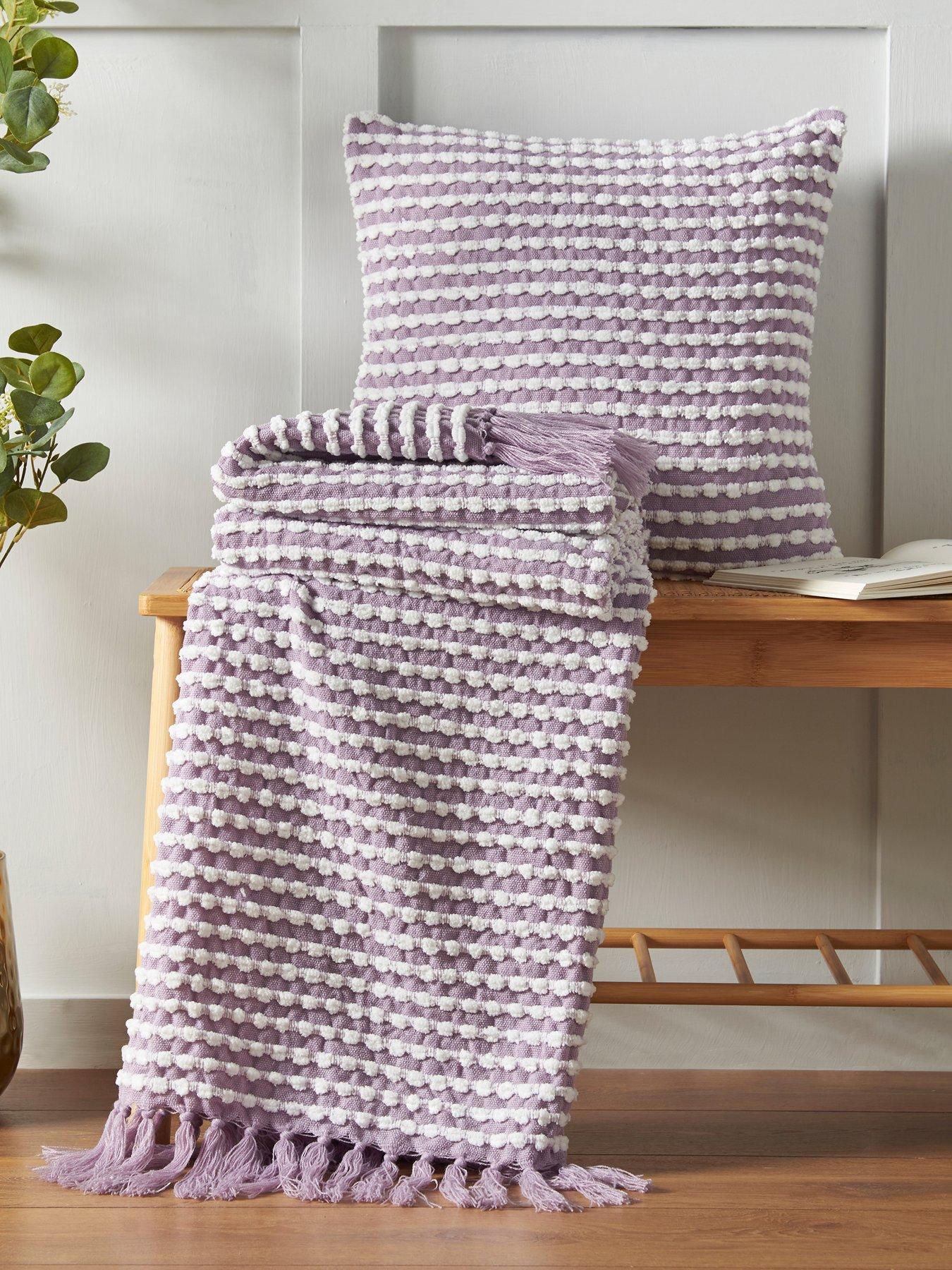 Image 3 of 5 of Catherine Lansfield Stab Stitch Cushion