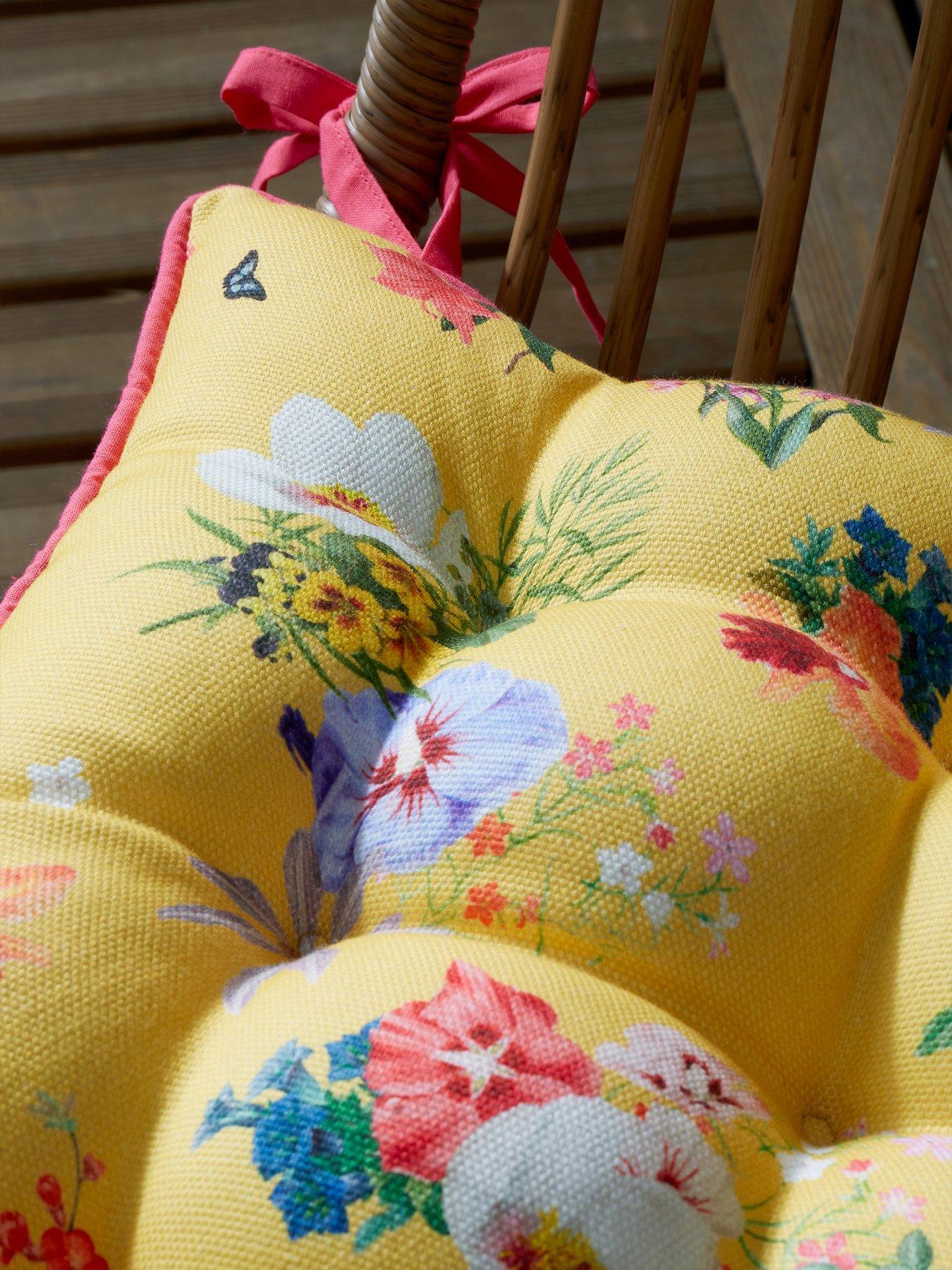 Image 3 of 3 of RHS Exotic 100% Cotton Garden Seat Pad
