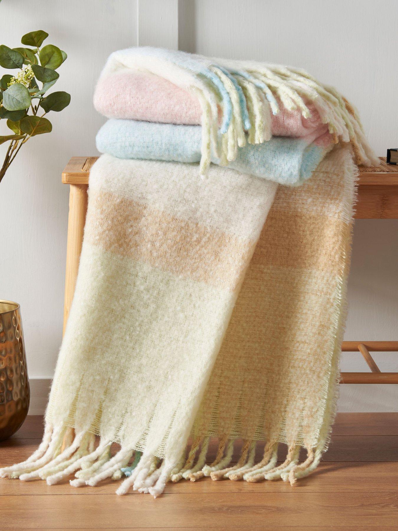 undefined Fleece Check Throw - 130 x 170 cm