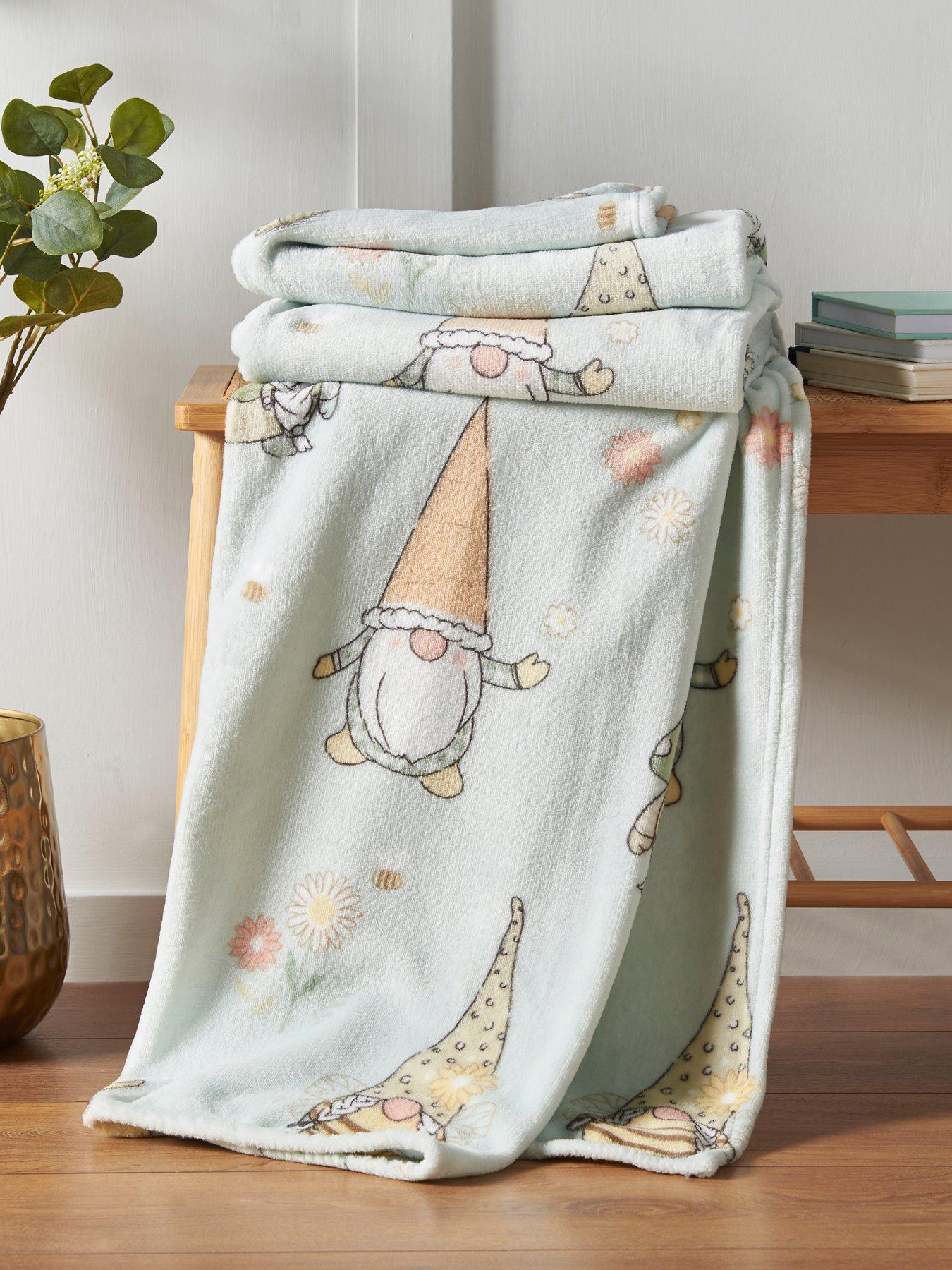 Catherine Lansfield Spring Gonks Throw