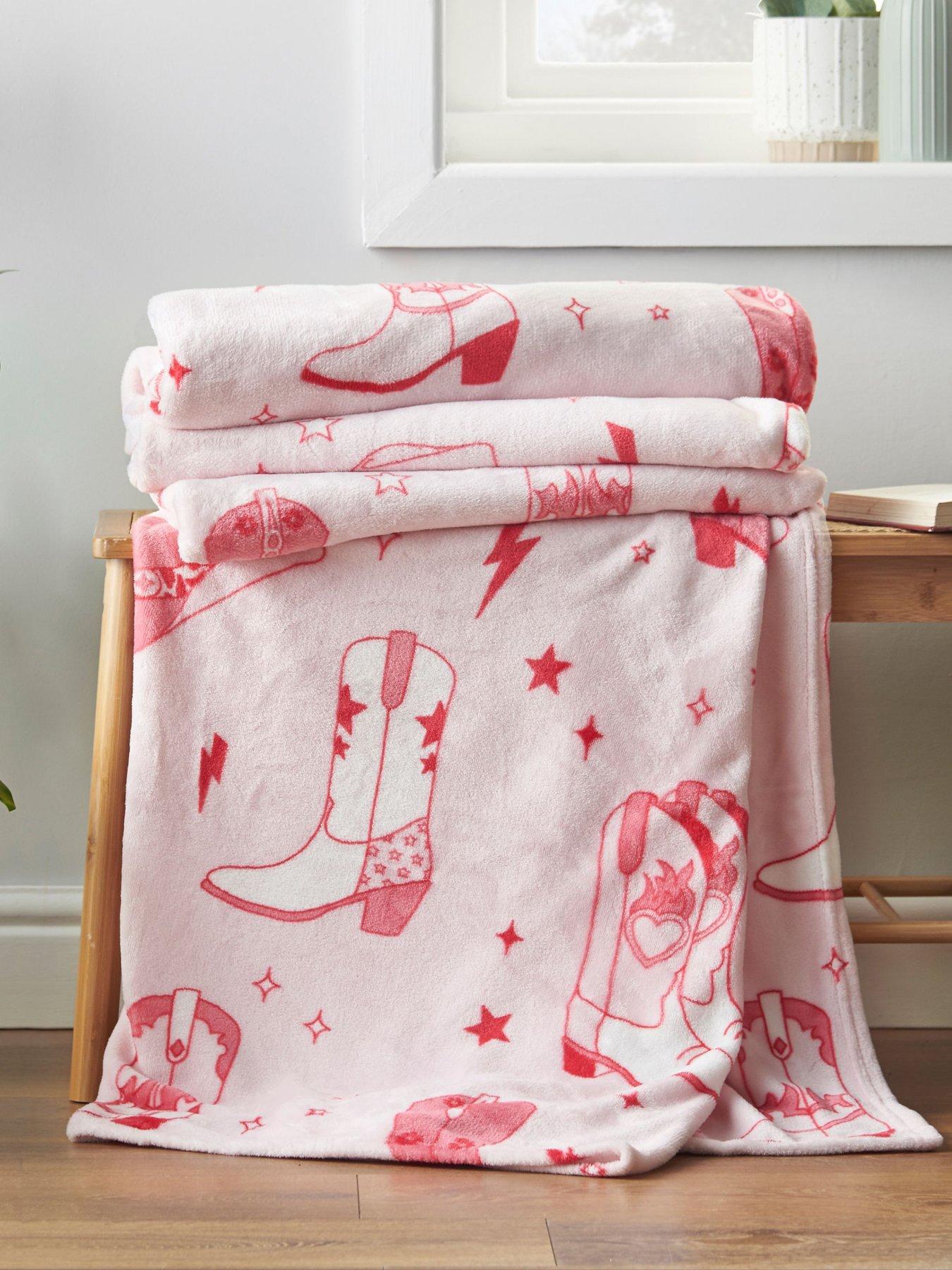 undefined Cowgirl Boot Throw