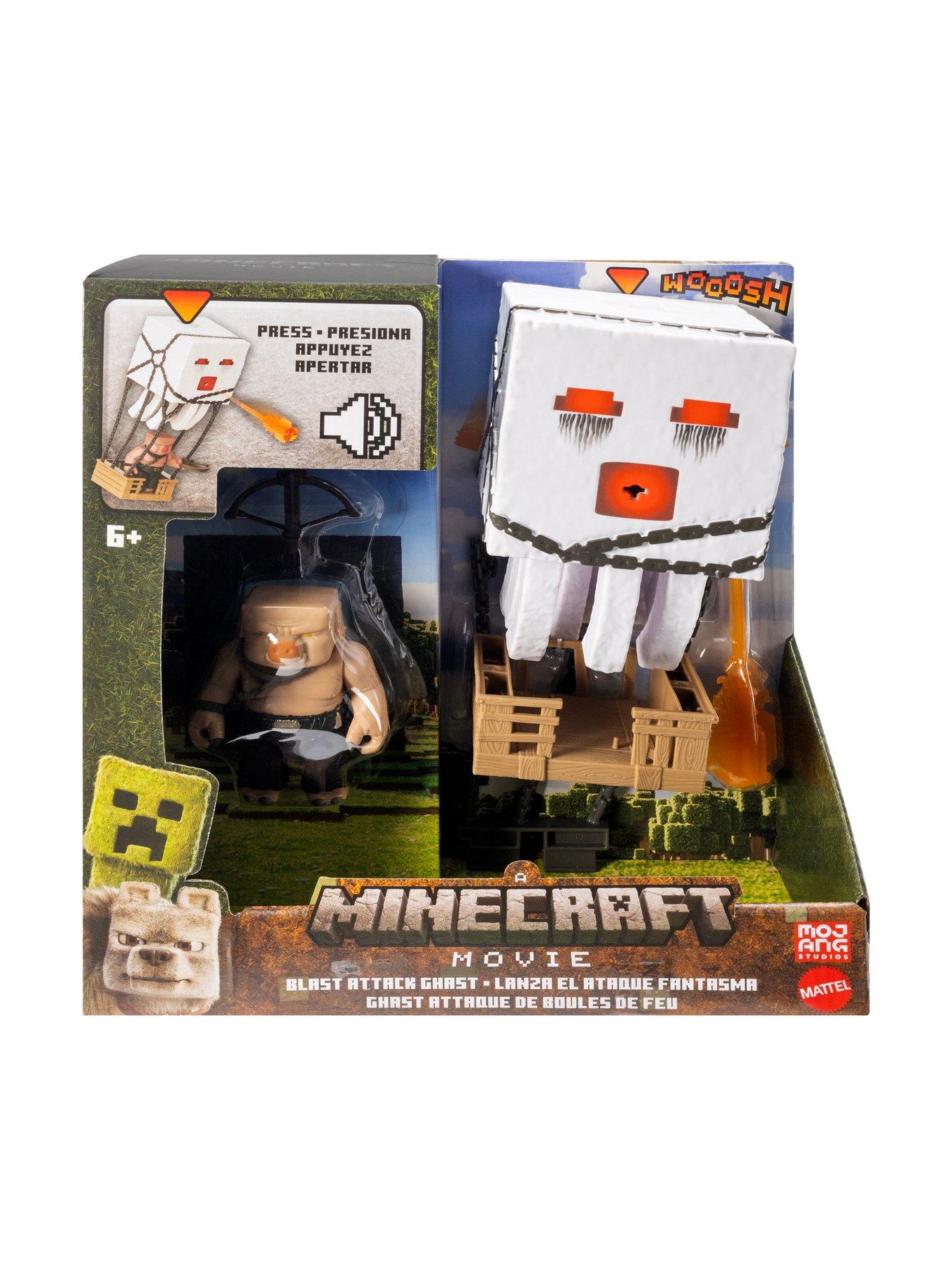Image 6 of 8 of Minecraft Blast Attack Ghast Action Figure Set with Lights, Sounds &amp; More Inspired by the Movie