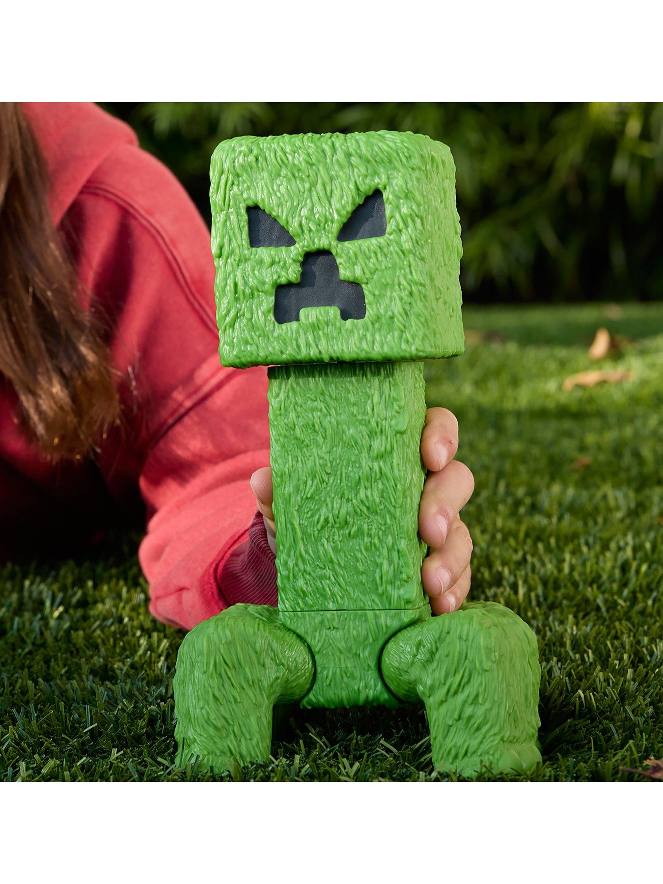 Image 2 of 8 of Minecraft Creeper Large-Scale Action Figure, 12-inch Character Collectible Inspired by the Movie