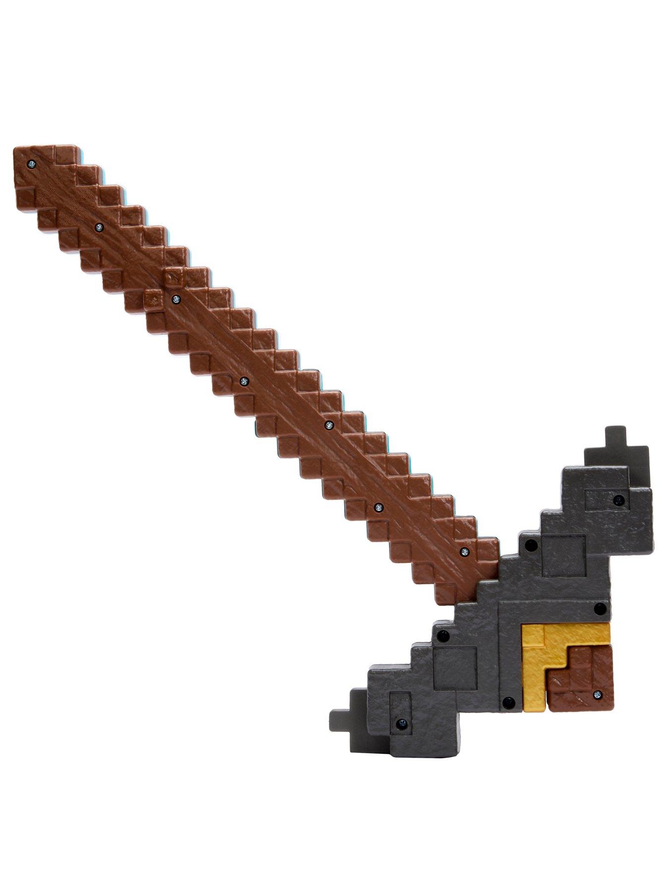 Image 4 of 8 of Minecraft Click and Switch Sword and Pickaxe Role-Play 2-in-1 Toy Inspired by the Movie