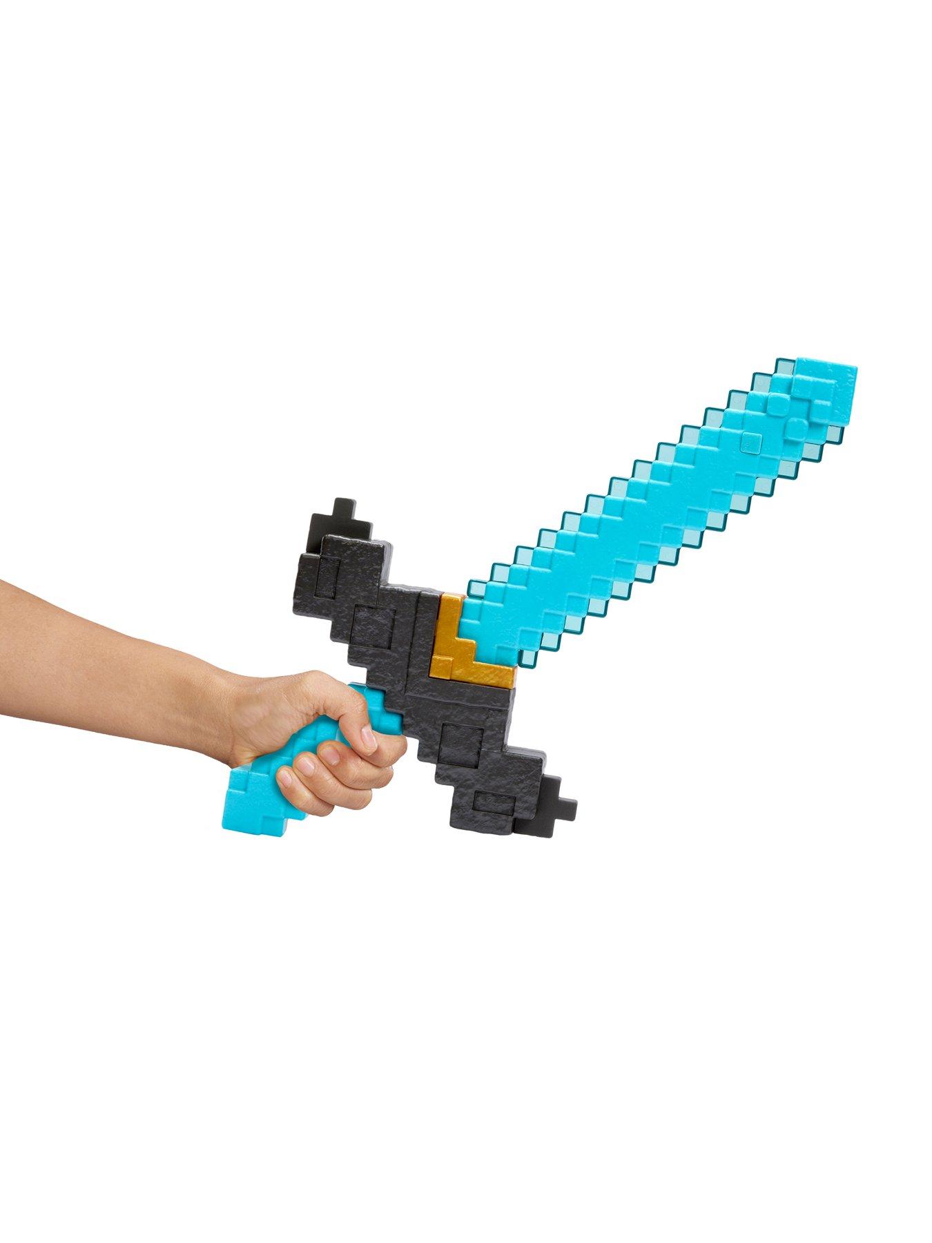 Image 5 of 8 of Minecraft Click and Switch Sword and Pickaxe Role-Play 2-in-1 Toy Inspired by the Movie