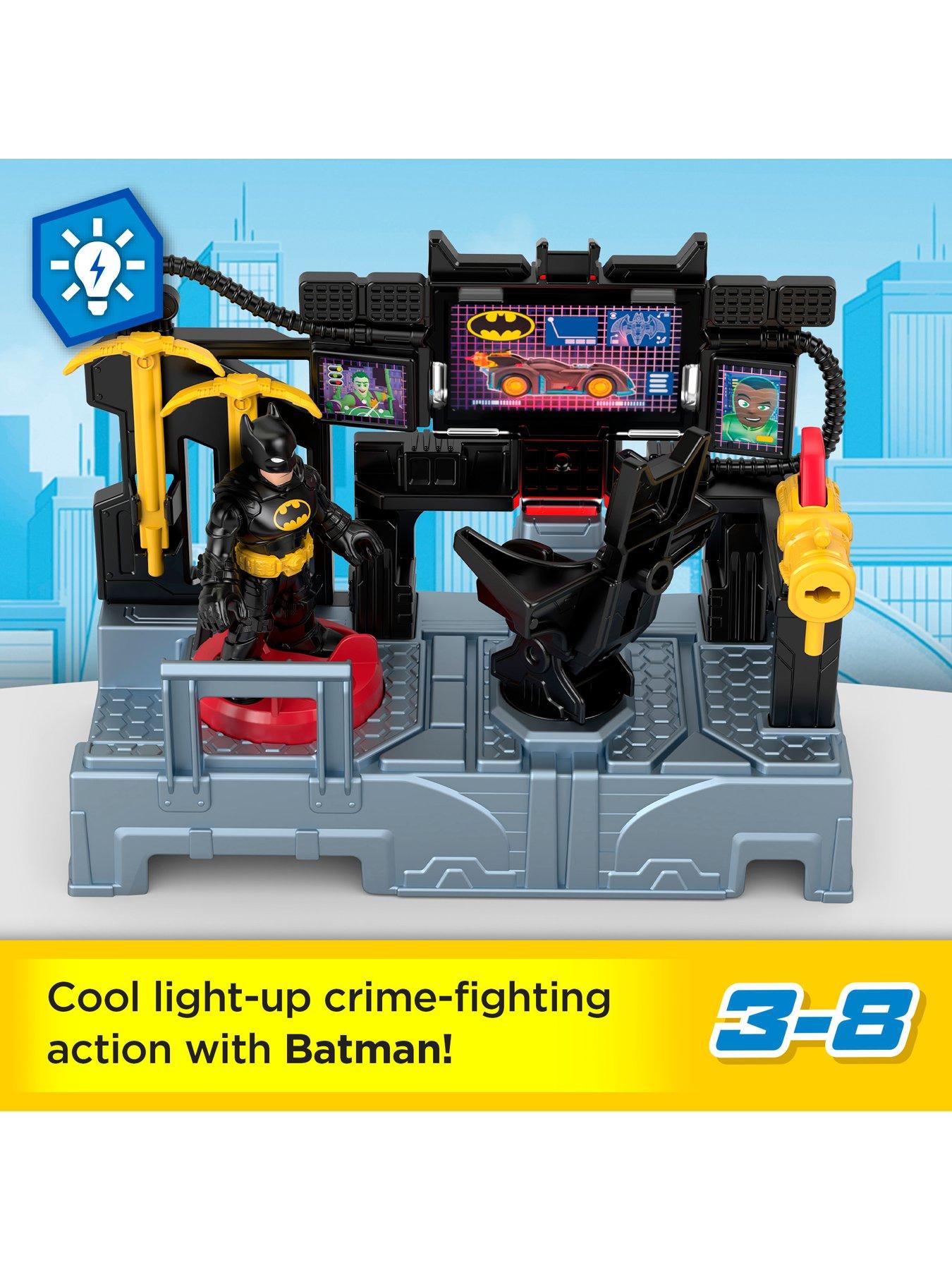 Imaginext DC Super Friends Bat Command Center Playset with Lights