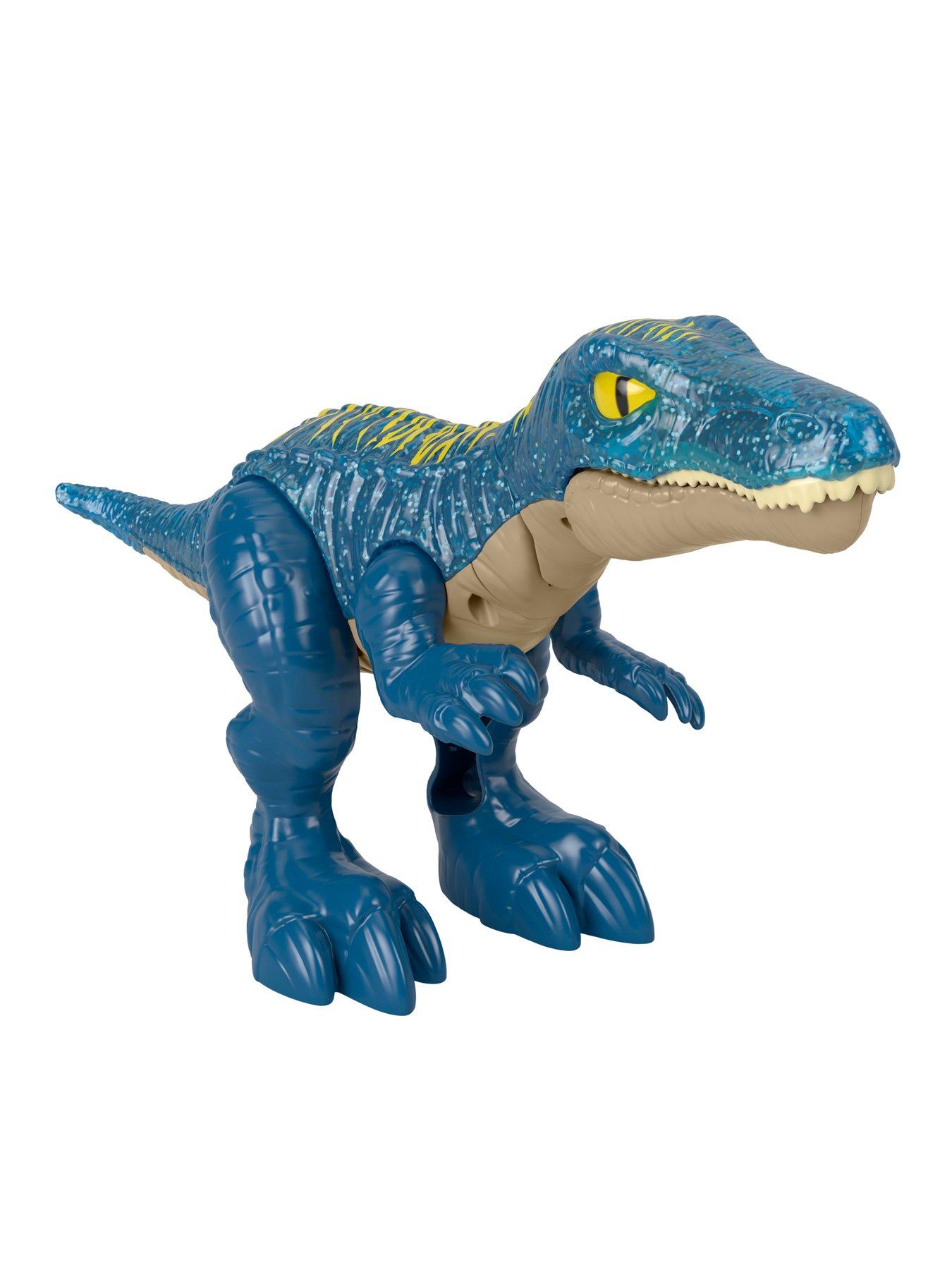 Image 6 of 7 of Imaginext Jurassic World Growl &amp; Glow Baryonyx Dinosaur Toy with Lights Sounds &amp; Chomping Action