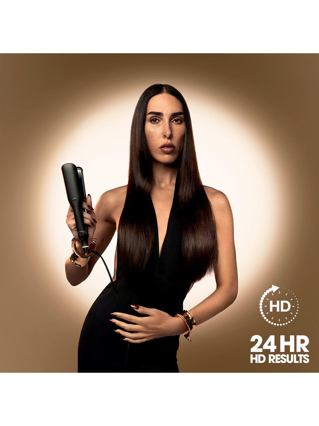 Image 3 of 6 of ghd Chronos Max - Wide Plate Hair Straightener - Black