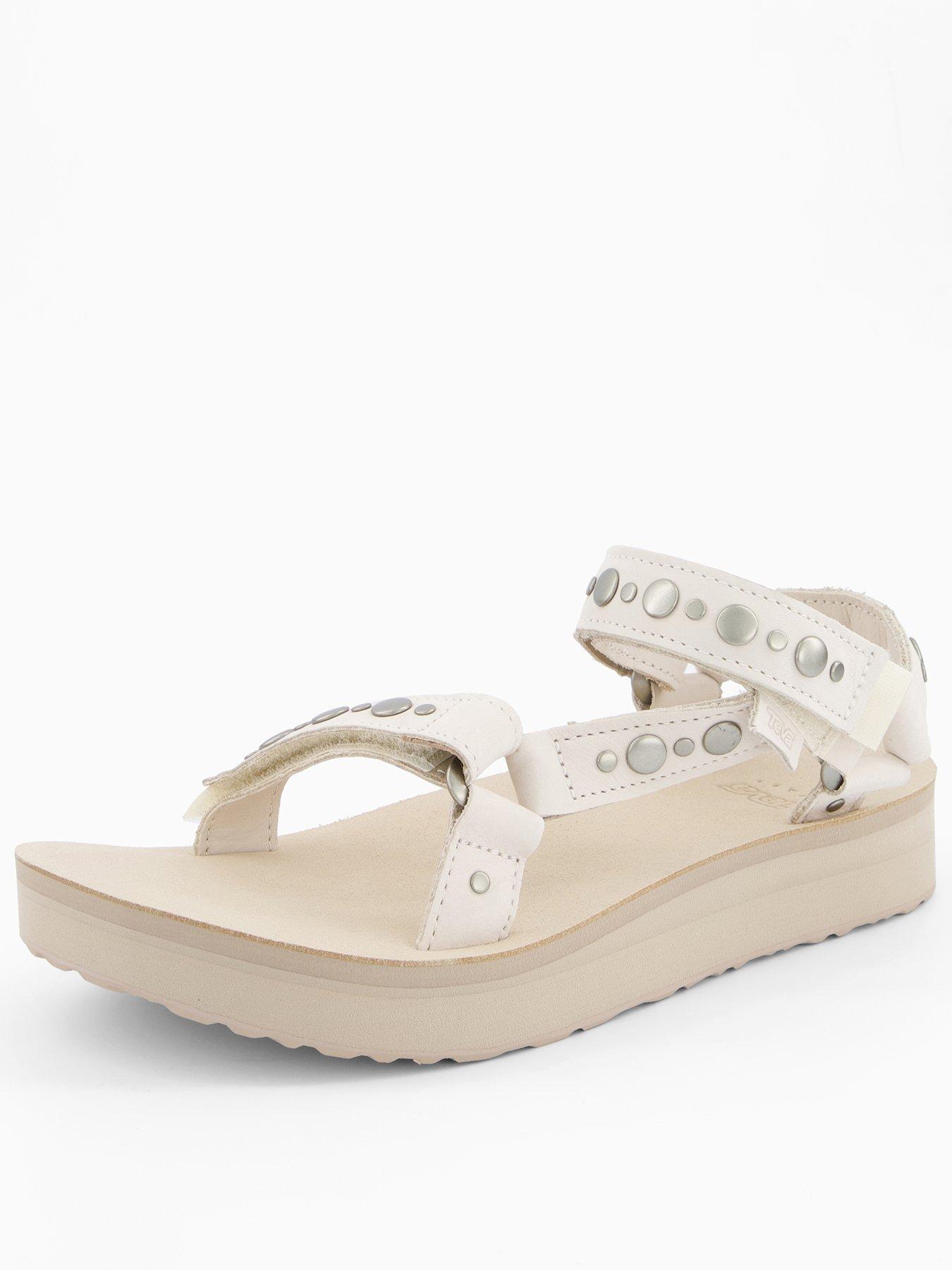 Teva Midform Universal Studded Sandals Beige Very