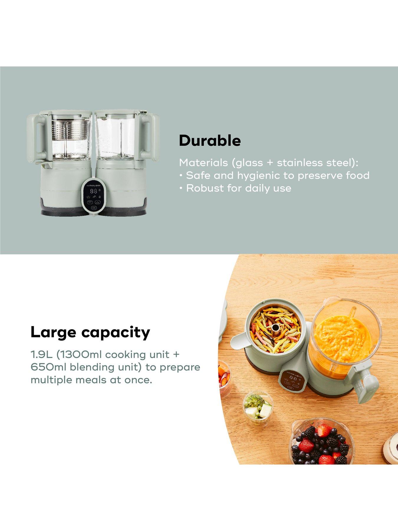 Image 4 of 8 of Babymoov Nutribaby Glass Baby Food Maker
