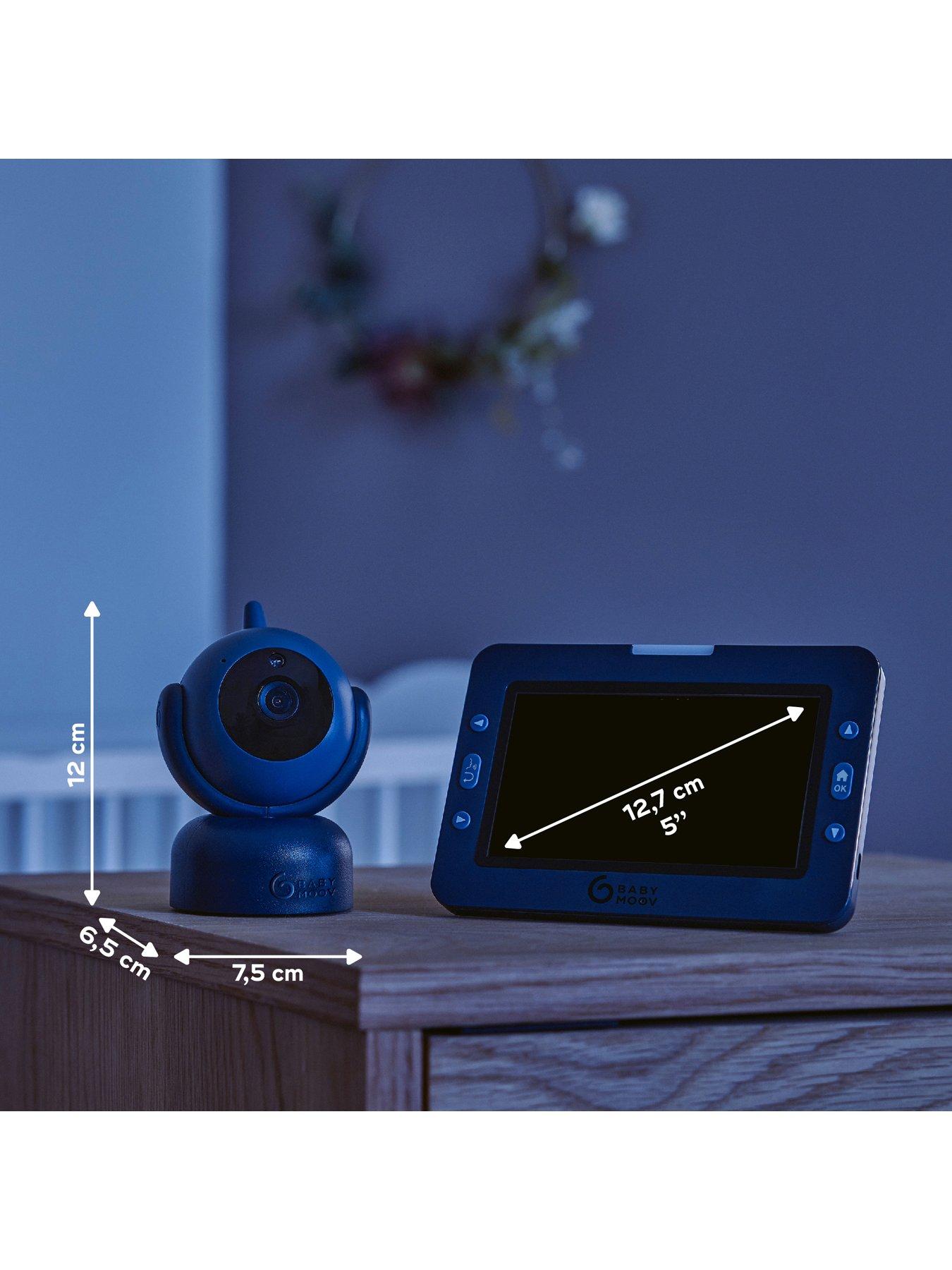 Image 5 of 7 of Babymoov Yoo Master+ HD 5" Motorised Pan &amp; Tilt Video Baby Monitor - Blue