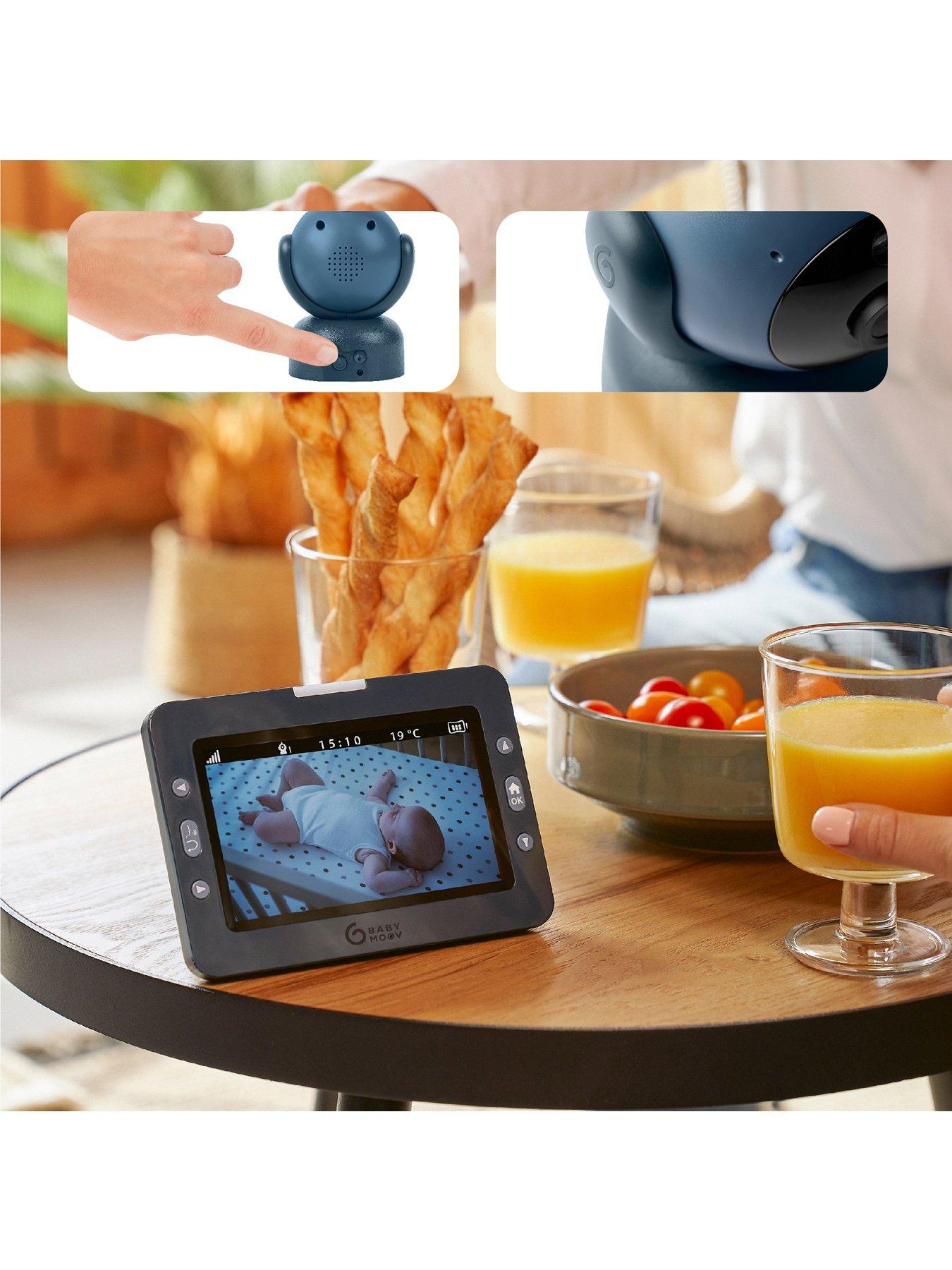 Image 6 of 7 of Babymoov Yoo Master+ HD 5" Motorised Pan &amp; Tilt Video Baby Monitor - Blue