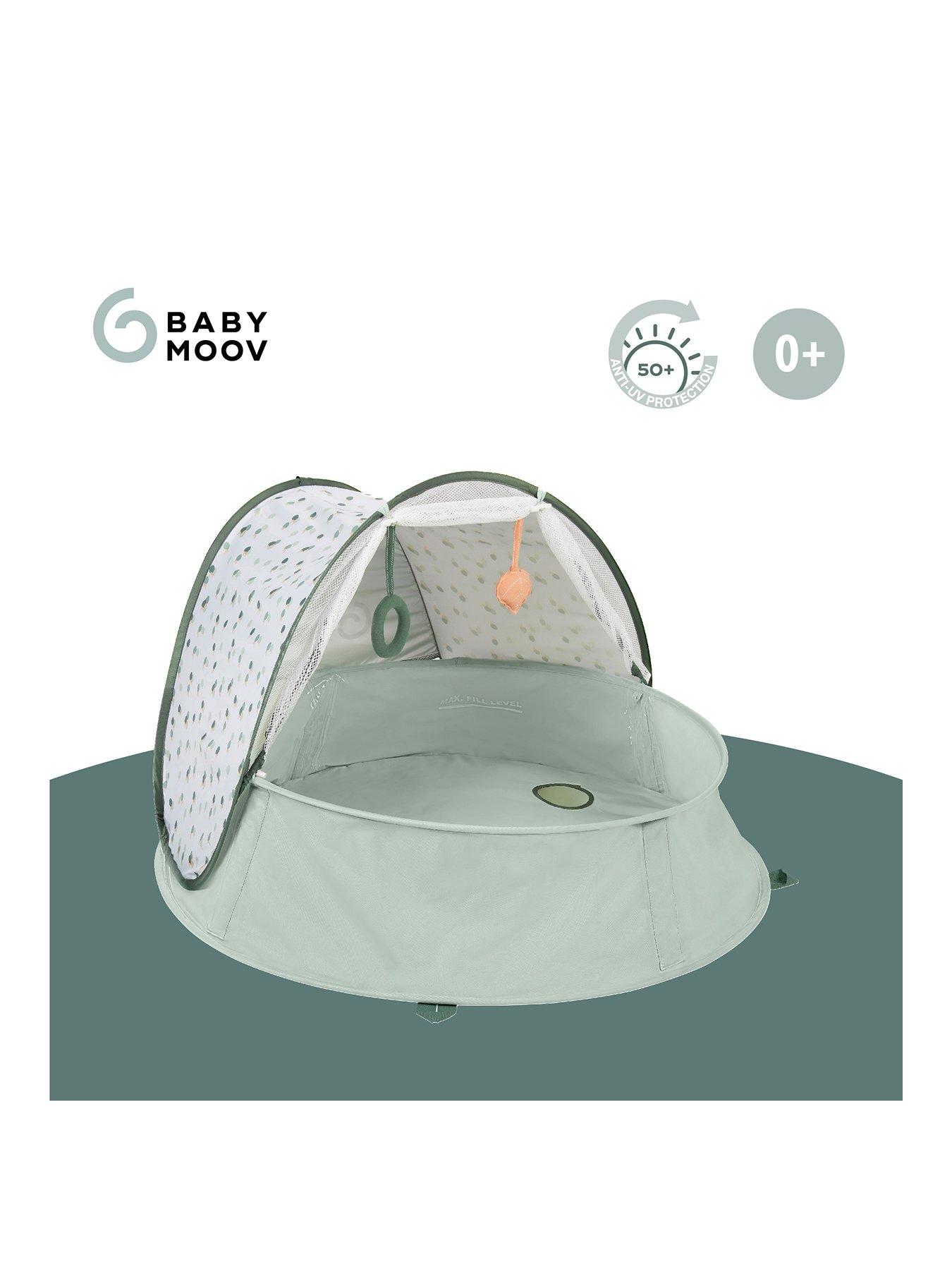 Babymoov Aquani Box 3-in-1: Piscina, Box Giochi E Lettino Con Protezione UV 50+ - Design Provence - Foto 12