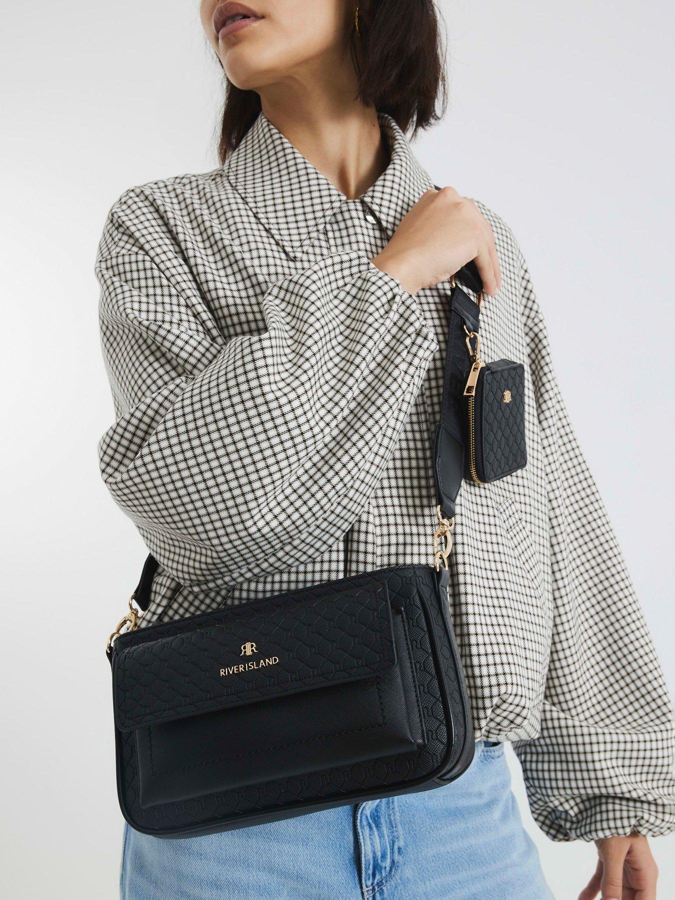 undefined Utility Cross Body Bag - Black