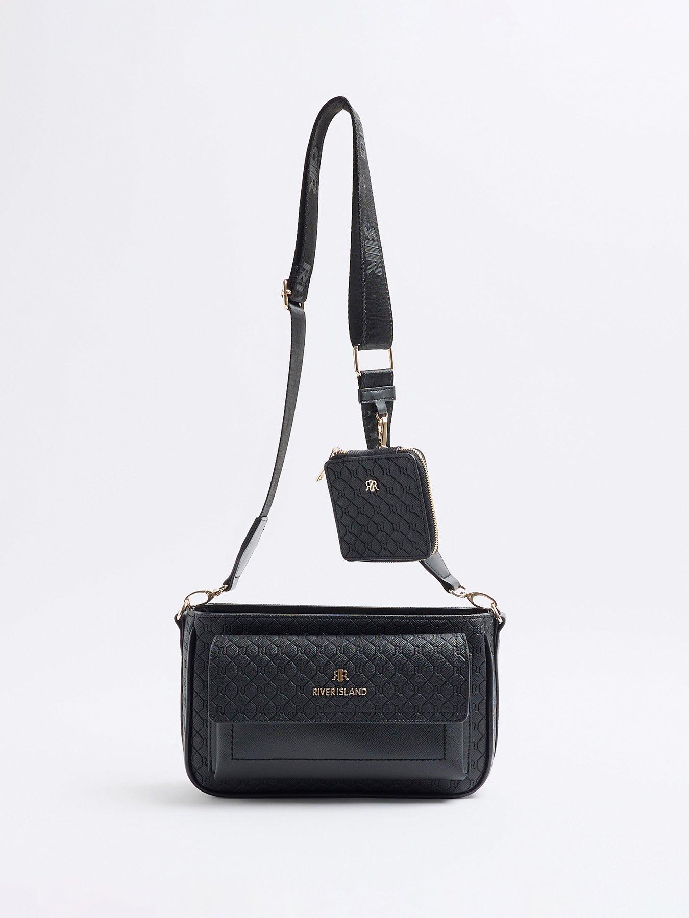 Image 3 of 5 of River Island Utility Cross Body Bag - Black