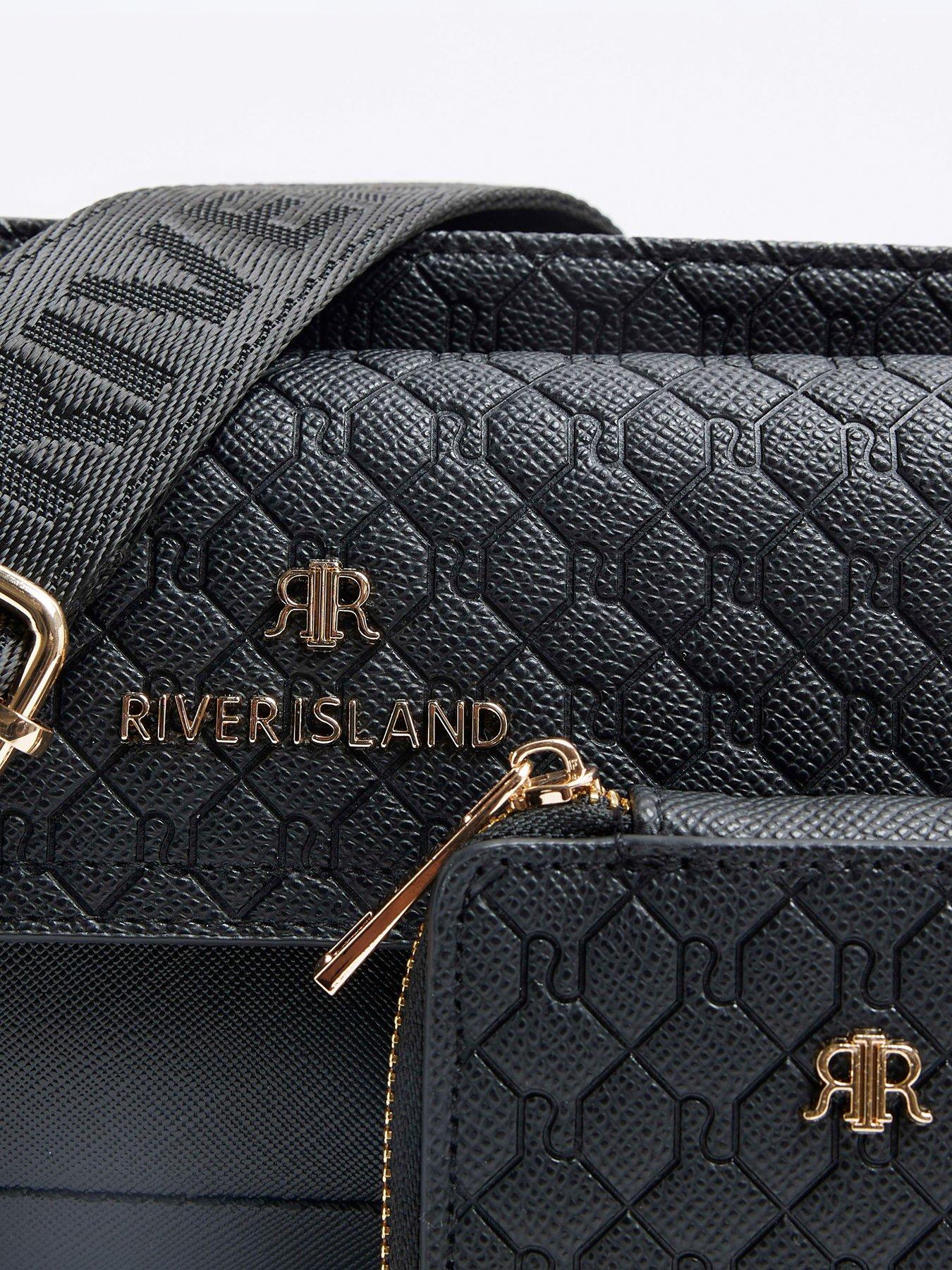 Image 5 of 5 of River Island Utility Cross Body Bag - Black