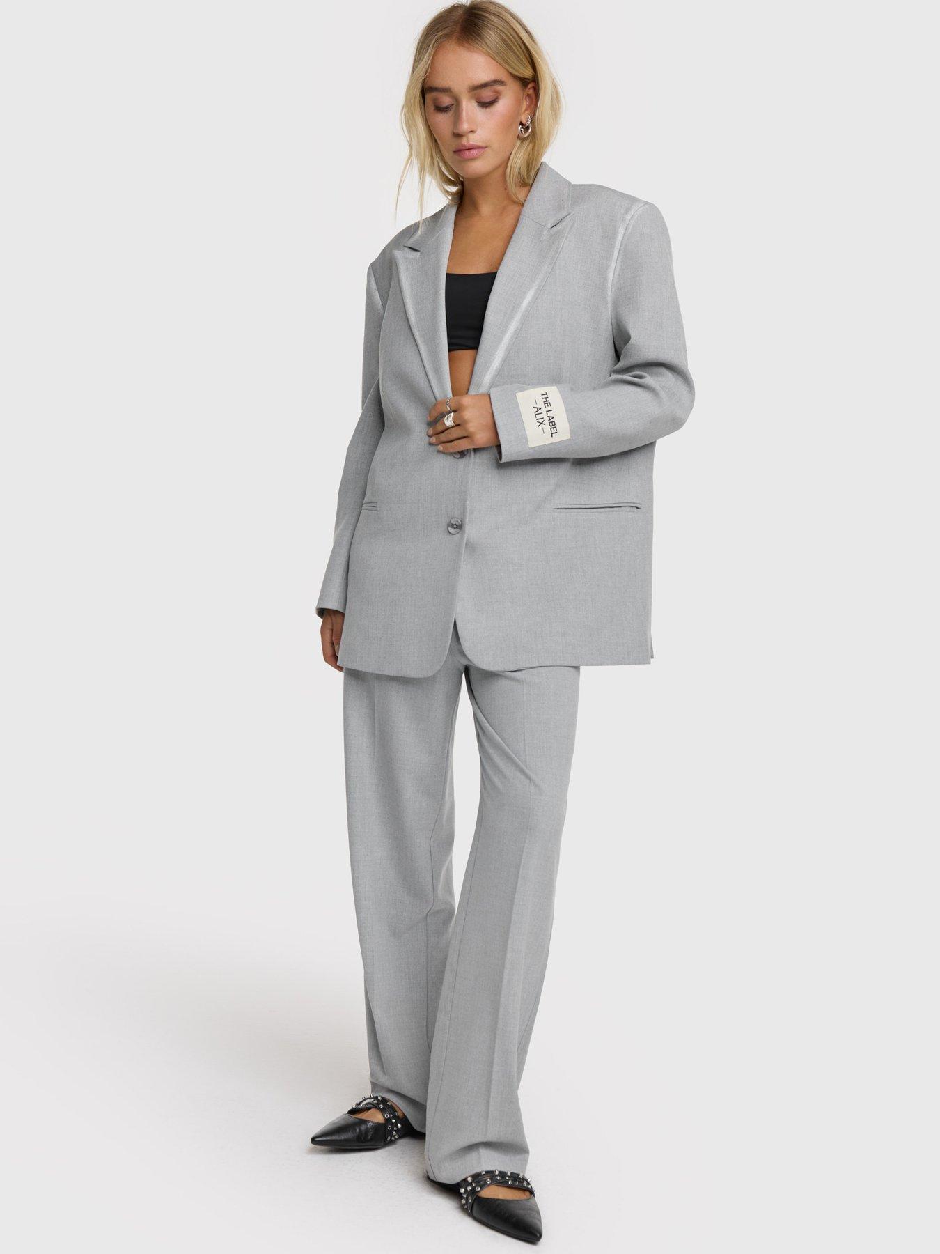 undefined Foil Stripe Blazer