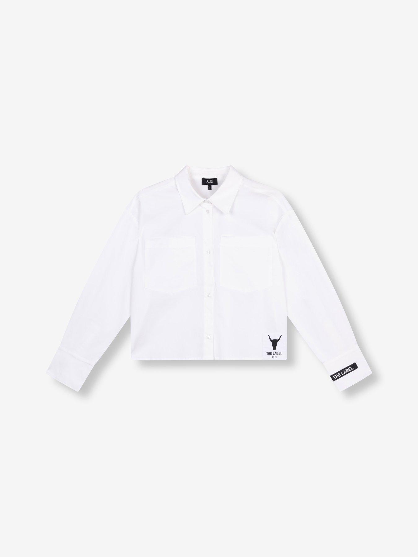 Image 3 of 3 of Alix the Label Cropped Blouse