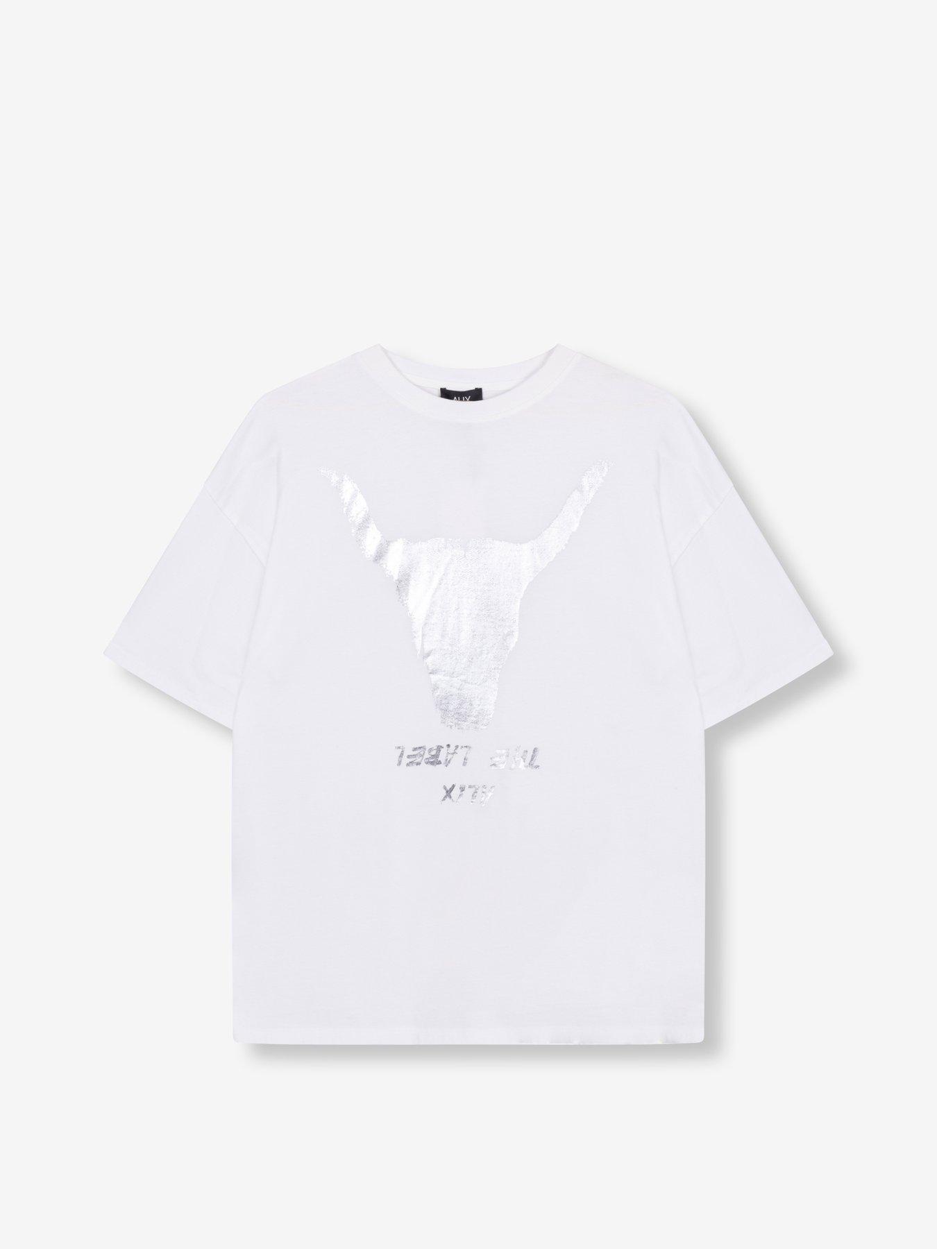Image 3 of 4 of Alix the Label Silver Bull T-shirt