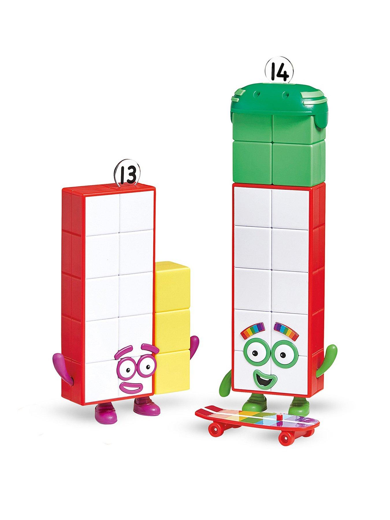 undefined Numberblocks Thirteen and Fourteen Figure Pack