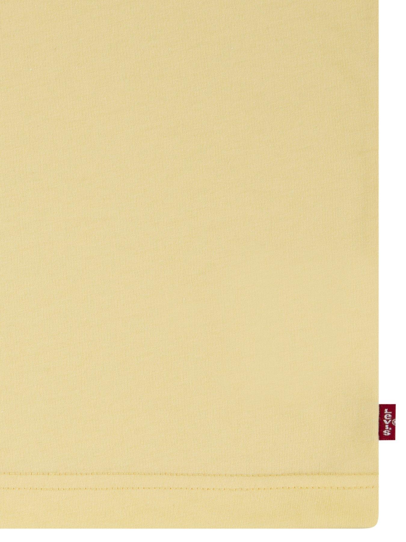 Image 4 of 4 of Levi's Boys Short Sleeve Batwing Logo T-Shirt - Yellow