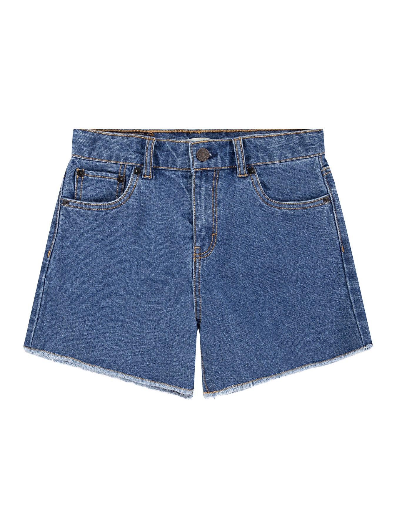 undefined Girls A Line Short - Blue