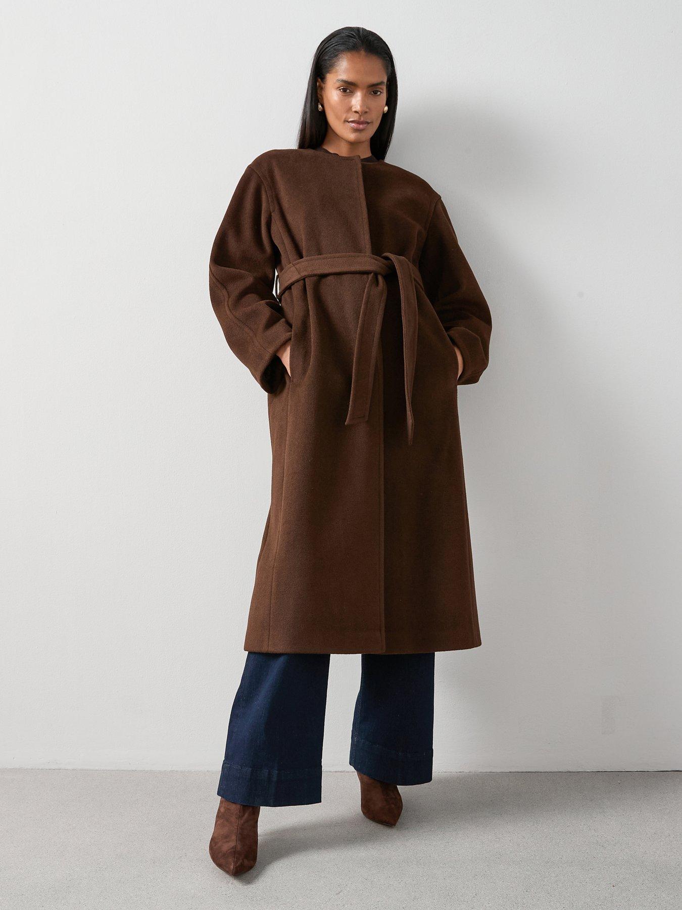 the-very-collection-collarless-wrap-coat-brown