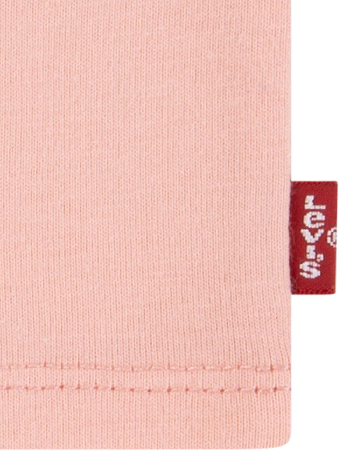 Image 7 of 7 of Levi's Girls Hot Air Balloon Batwing Short Sleeve T-Shirt - Pink