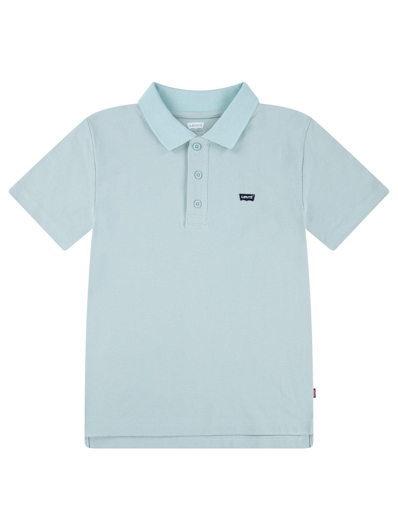 undefined Boys Short Sleeve Polo Shirt - Green