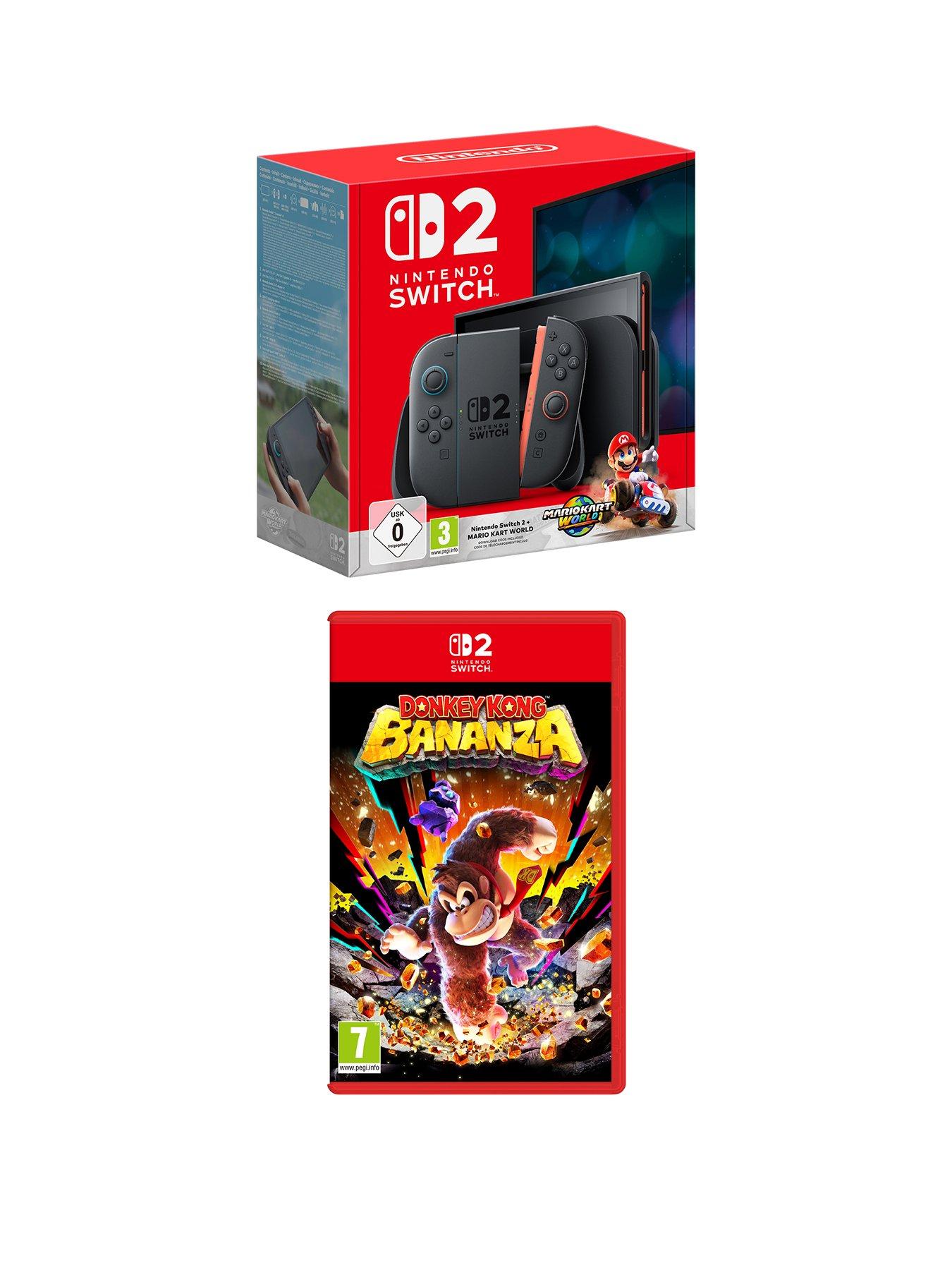undefined Switch 2 + Mario Kart World + Donkey Kong Bananza