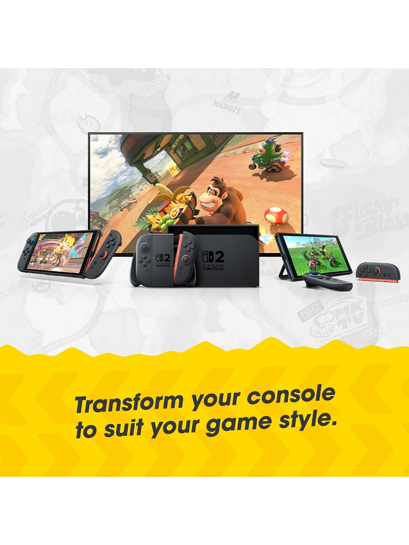 Image 6 of 8 of Nintendo + Mario Kart World + 2x Joy-Con 2 Wheel&nbsp;+ Camera