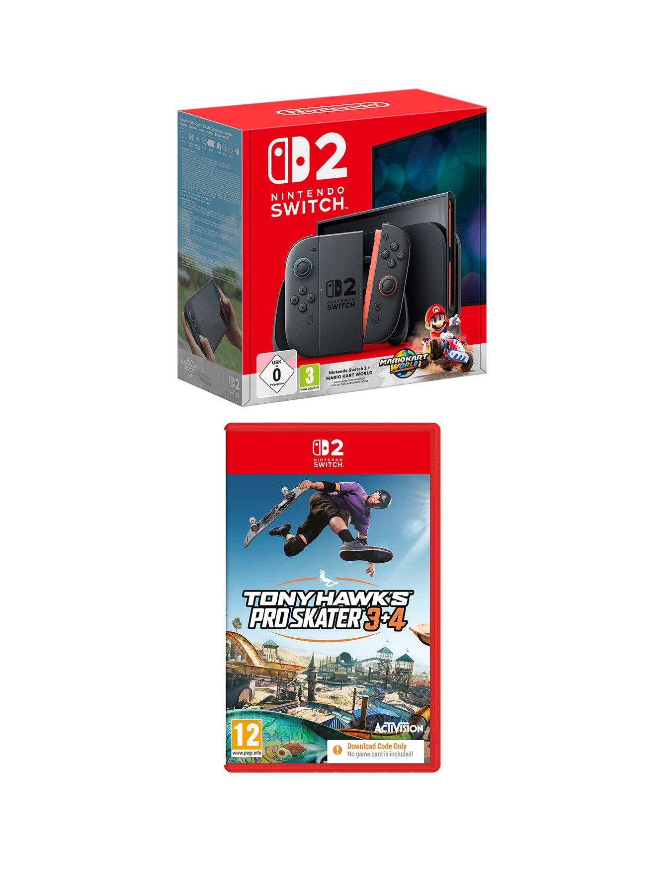 undefined Nintendo Switch 2 + Mario Kart World +Tony Hawks Pro Skater 3+4 Switch 2