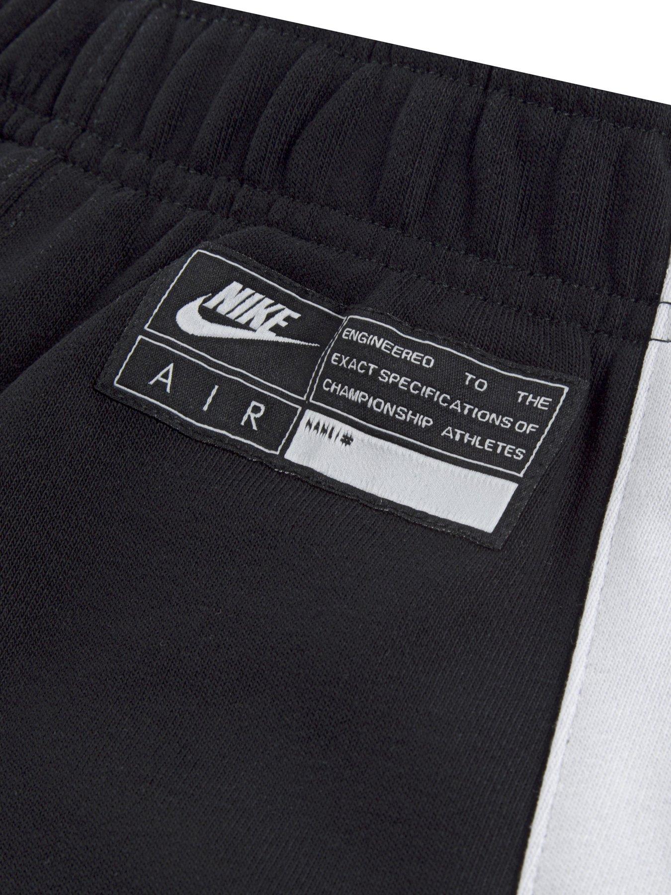 Image 4 of 4 of Nike Kids Unisex Nike Air Tee And Short Set - Black