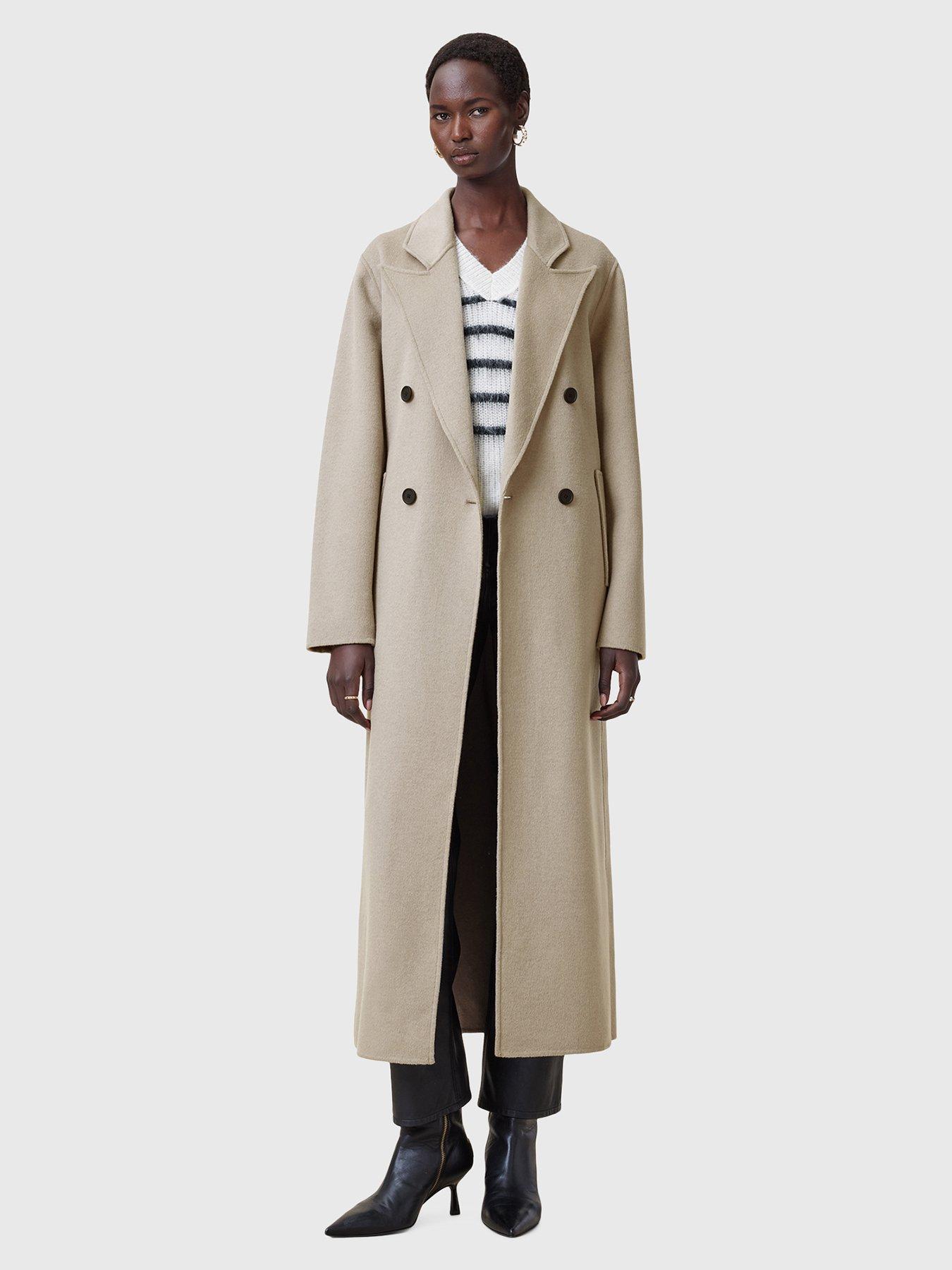 undefined Pheebee Oversized Trench Coat - Brown