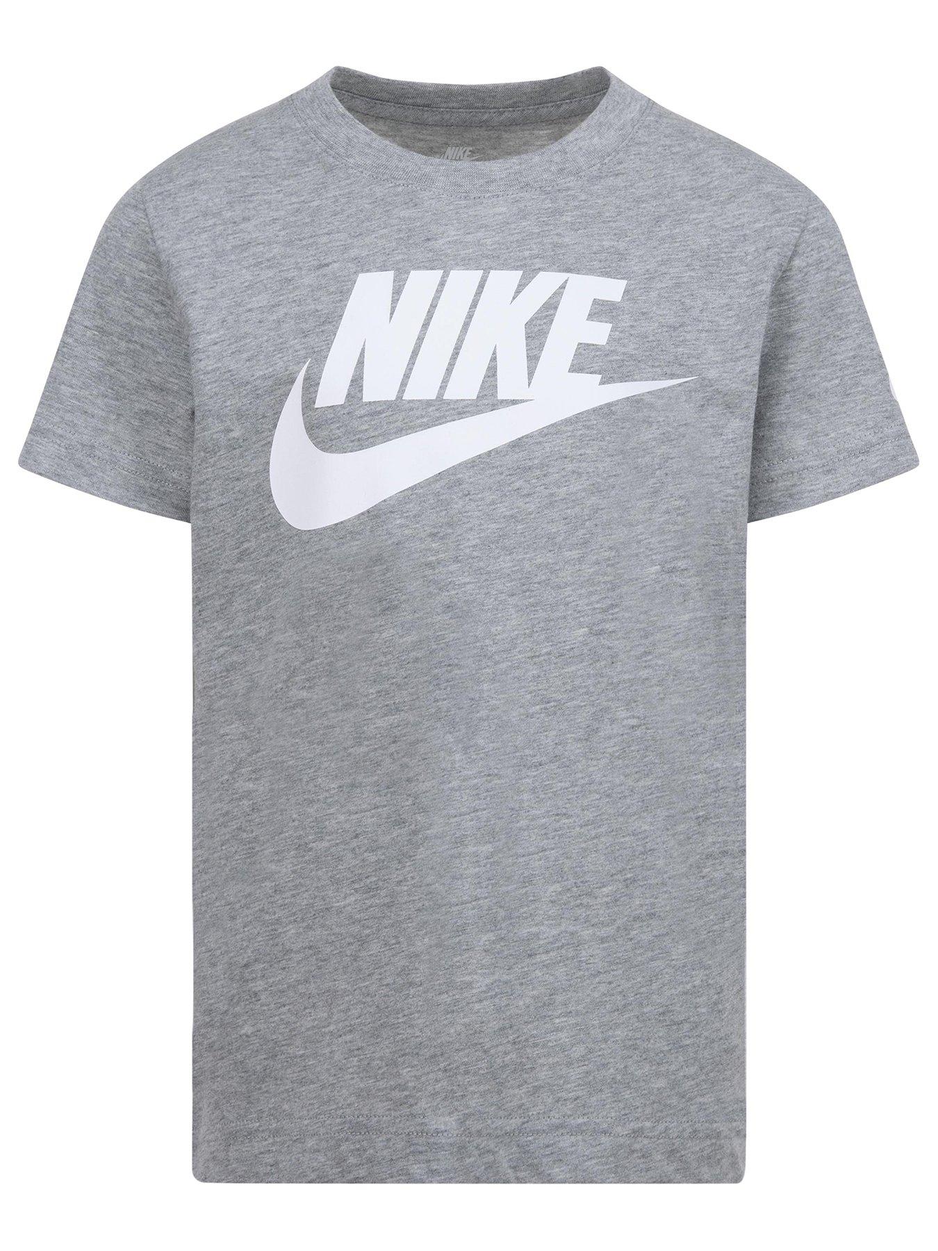 Image 1 of 4 of Nike Kids Boys Futura T-shirt S/s - Grey