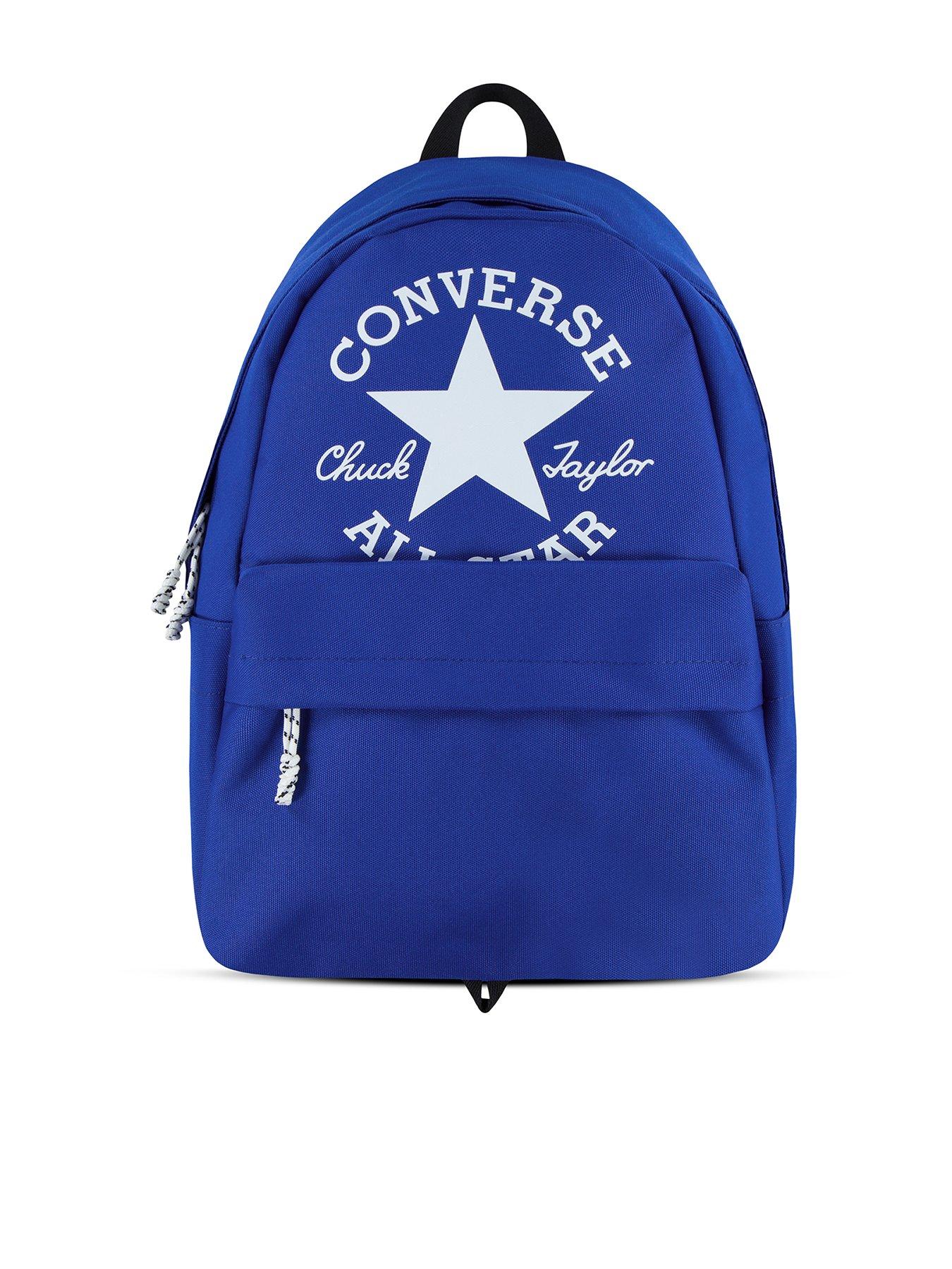 Image 1 of 4 of Converse Junior Boys Chuck Patch Backpack - Blue