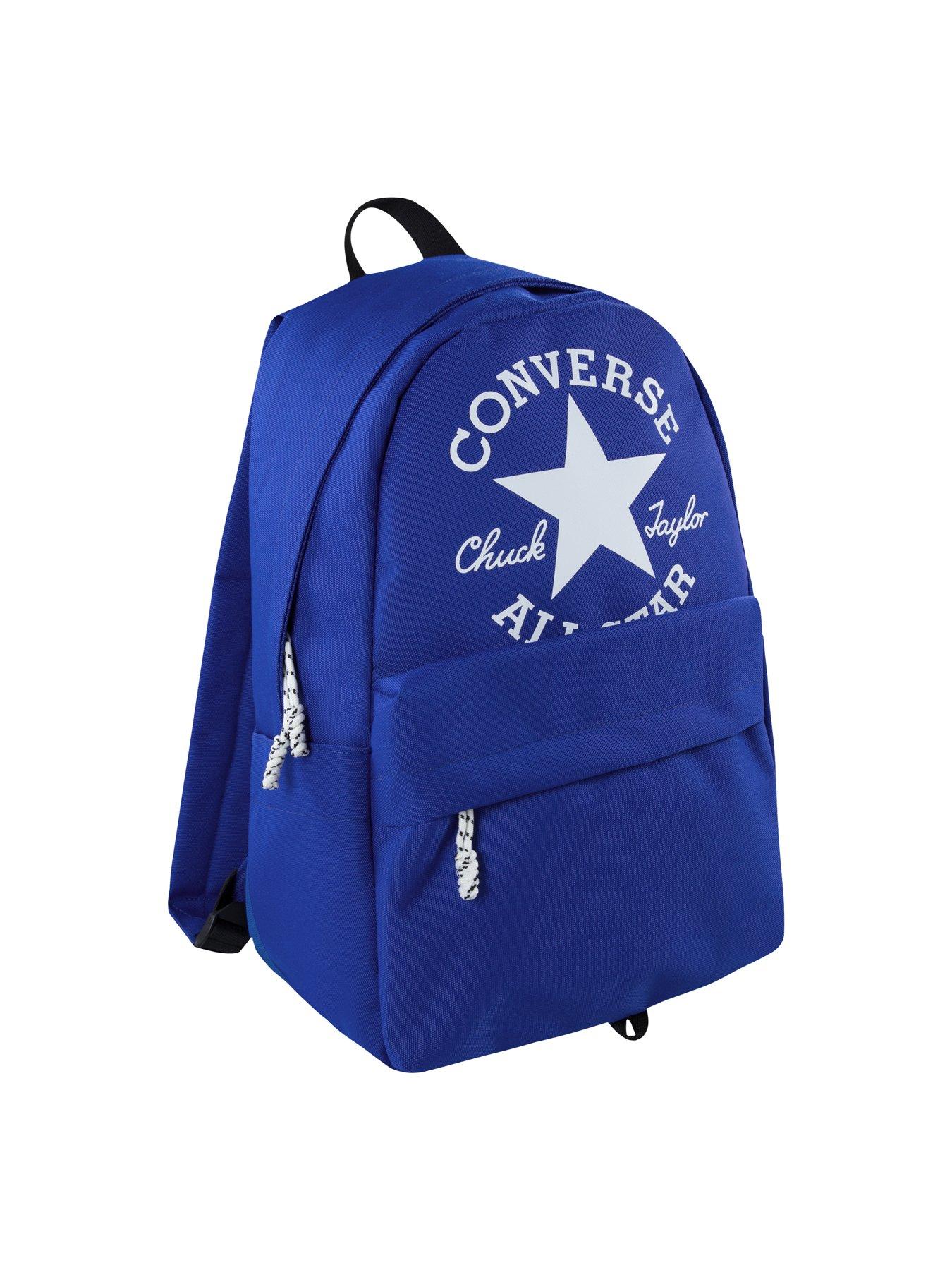 Image 3 of 4 of Converse Junior Boys Chuck Patch Backpack - Blue