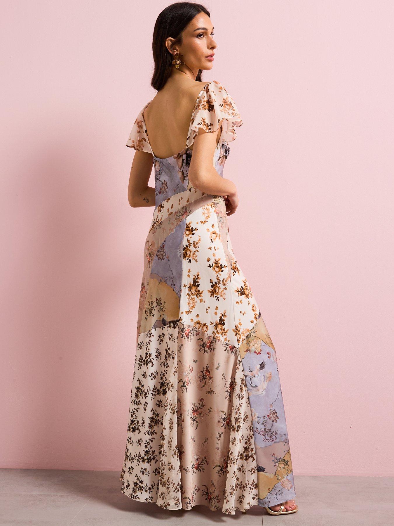 Image 2 of 6 of AllSaints Lala Dress - Brown