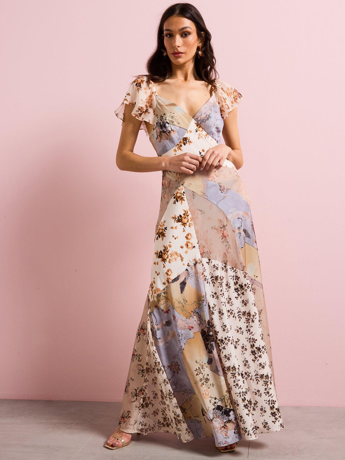 Image 5 of 6 of AllSaints Lala Dress - Brown