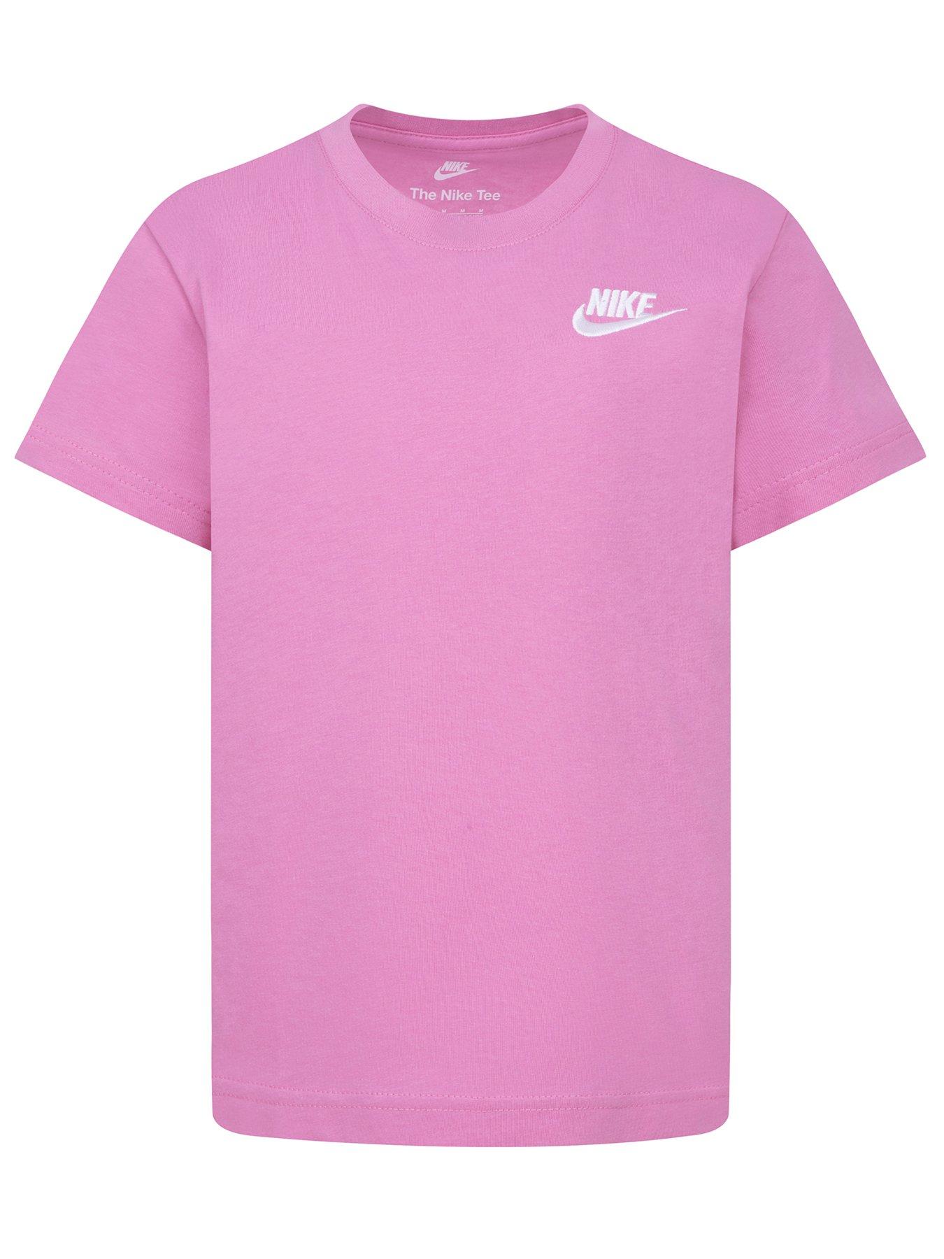 undefined Kids Girls Embroidered Futura S/s T-shirt - Pink